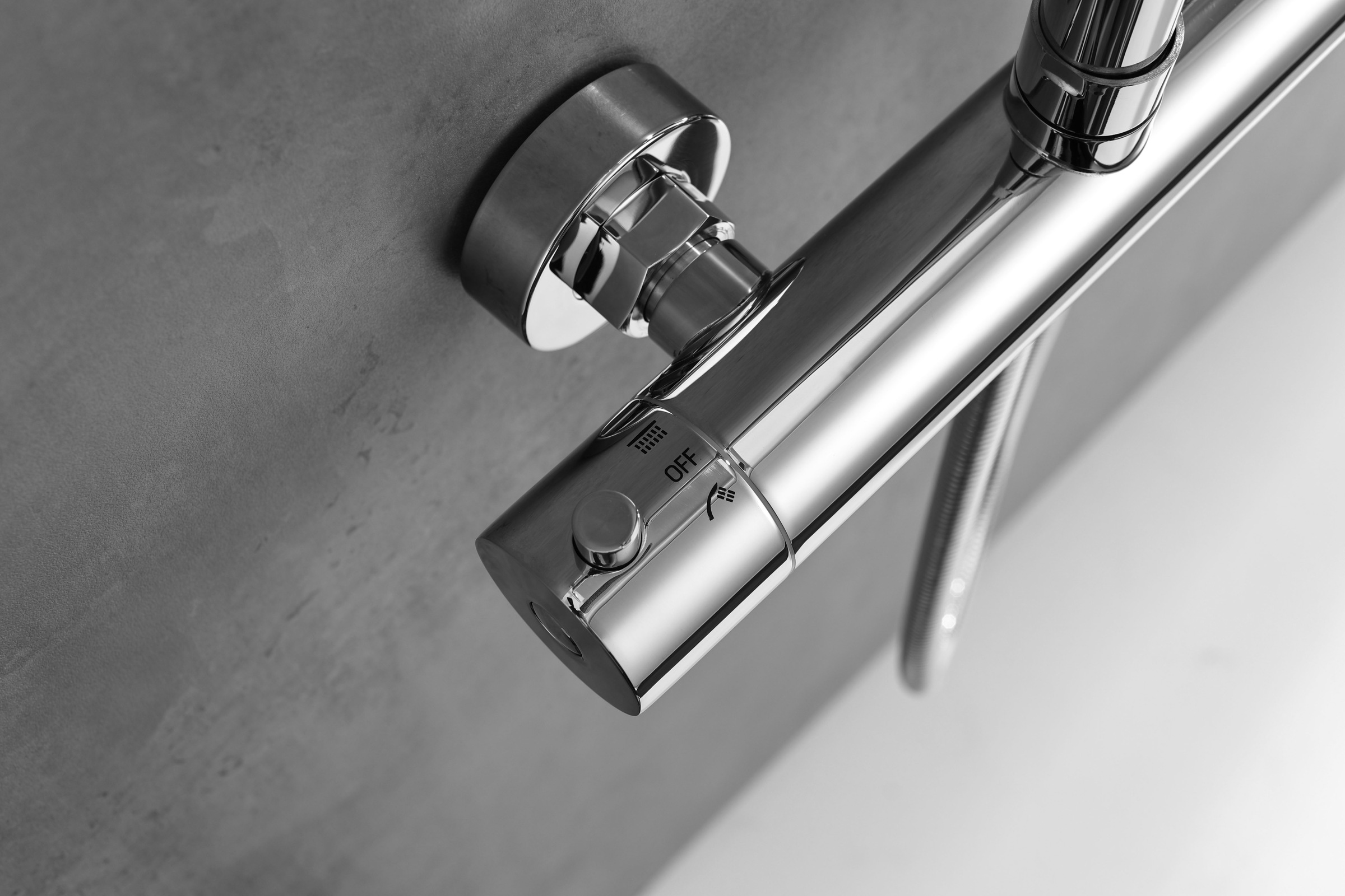 Øresund Duschsystem »Sanddorn« Set,  Überkopfbrause, Regendusche Wellnessdusche in verschiedenen Farben