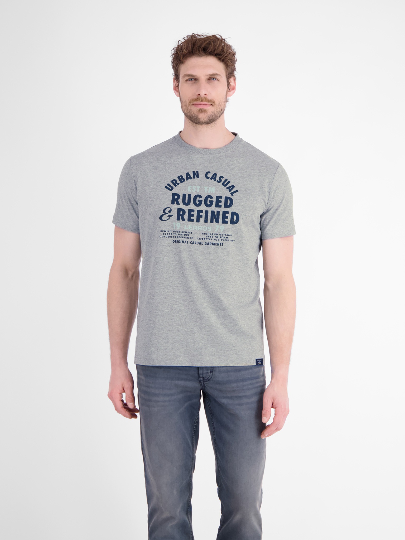 LERROS Sommershirt mit Schriftzug