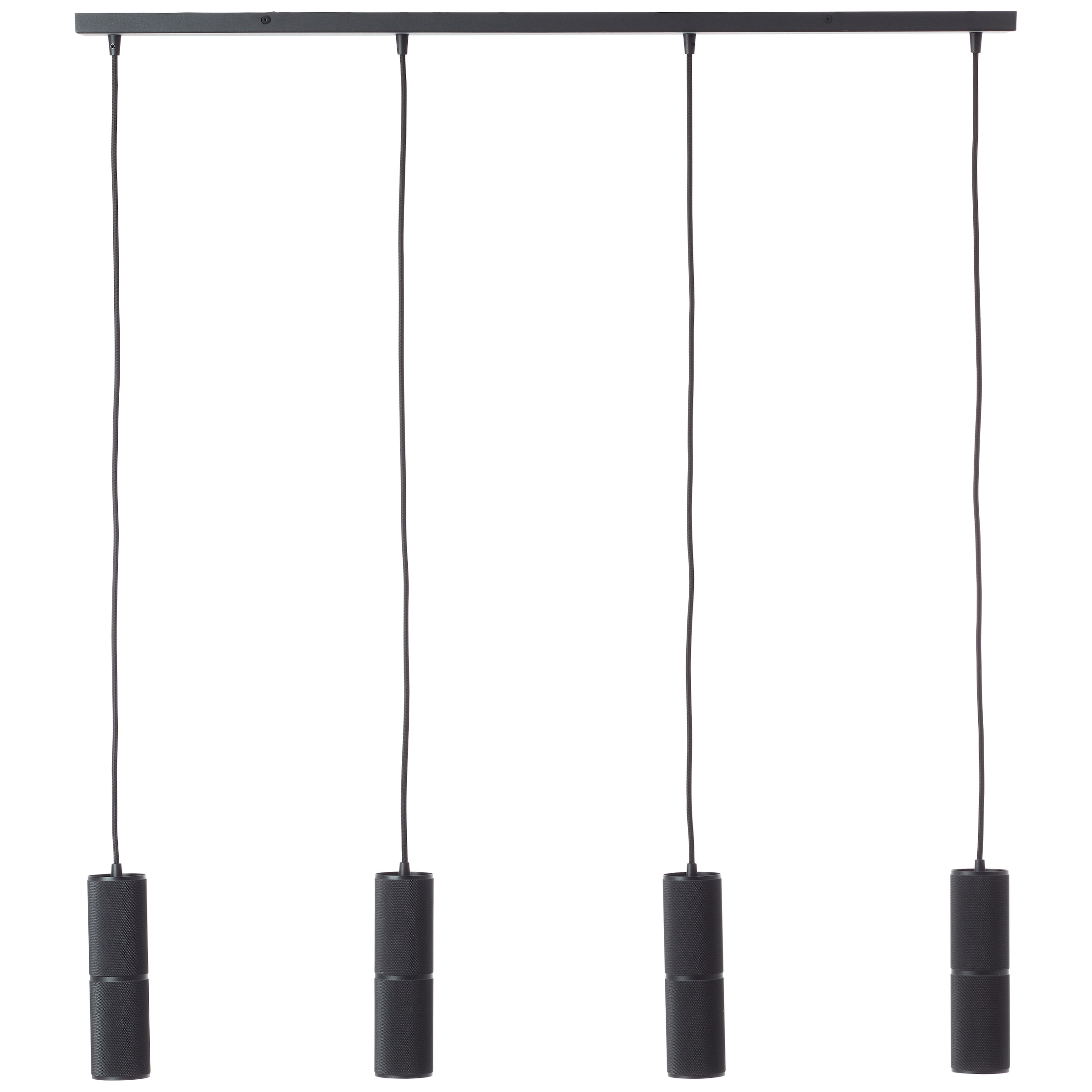 Brilliant Pendelleuchte »Marty«, 4 flammig, Leuchtmittel GU10 | LED wechselbar, LED-Pendellampe, B: 92 cm, 4x 350 lm, 3000 K