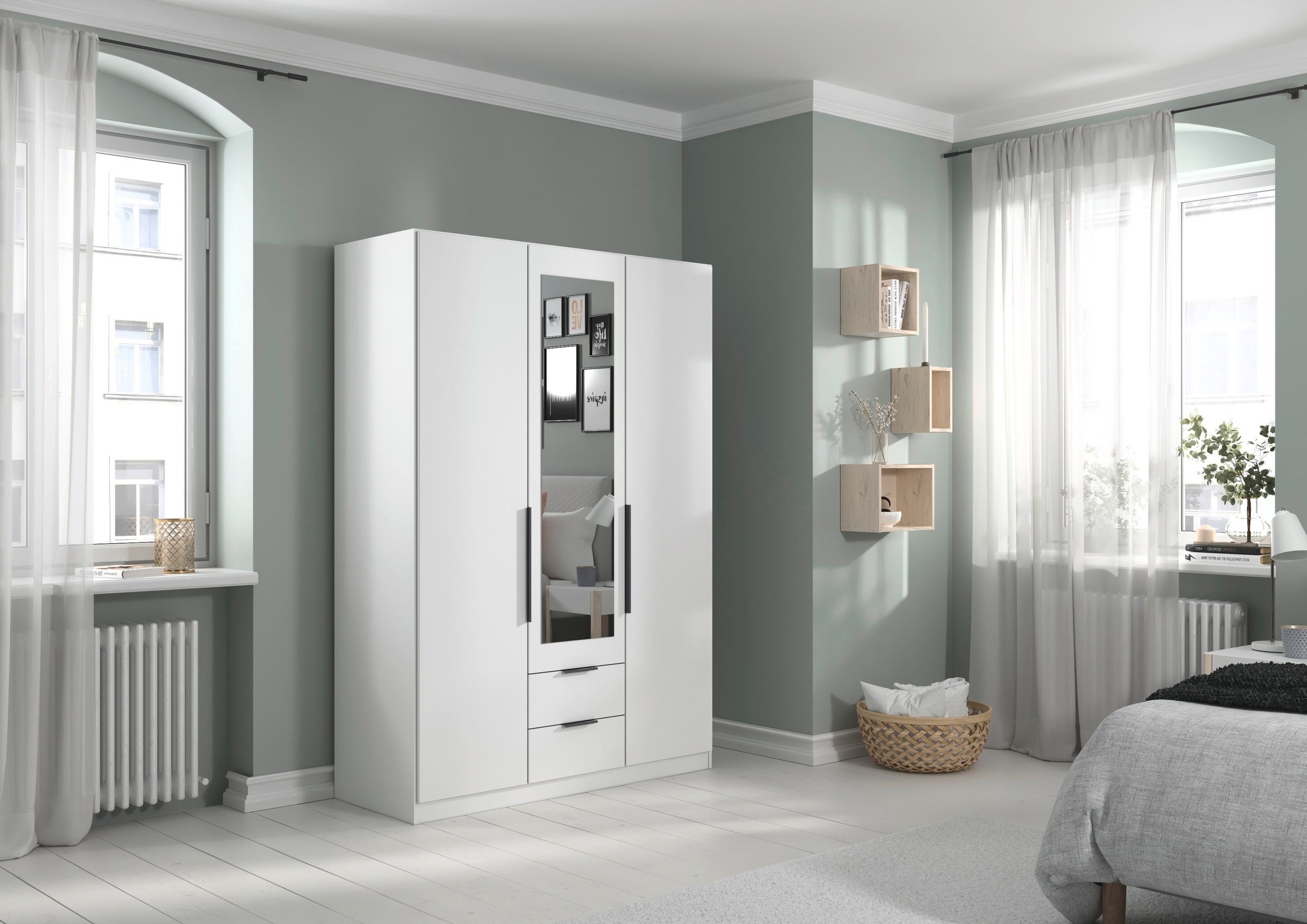 rauch Drehtürenschrank »Kleiderschrank Schrank Garderobe KREFELD optional m günstig online kaufen