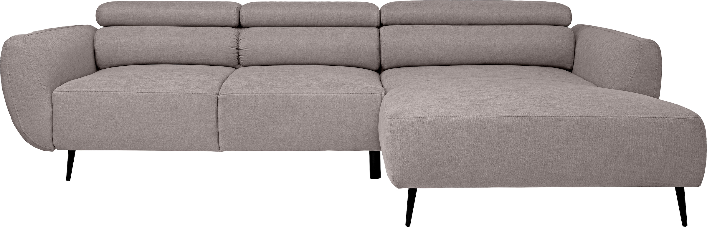 WERK2 Ecksofa »Alisson, mit elektrischer Sitztiefenverstellung, L-Form, Bre günstig online kaufen