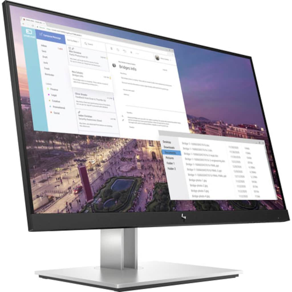 HP LED-Monitor »E23 G4«, 58,42 cm/23 Zoll, 1920 x 1080 px, Full HD, 5 ms Reaktionszeit, 60 Hz