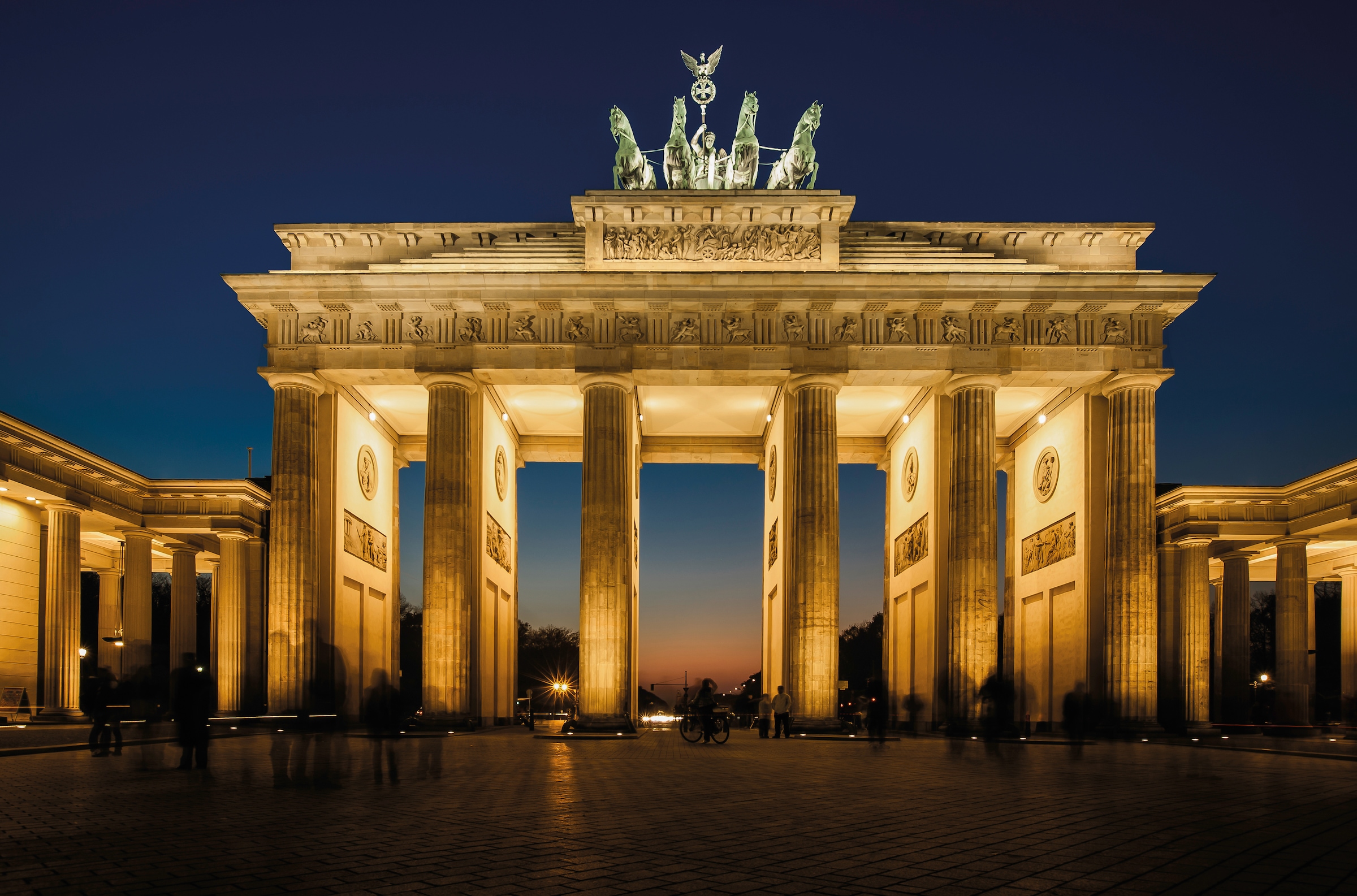 Papermoon Fototapete »Brandenburg Gate« glatt günstig online kaufen