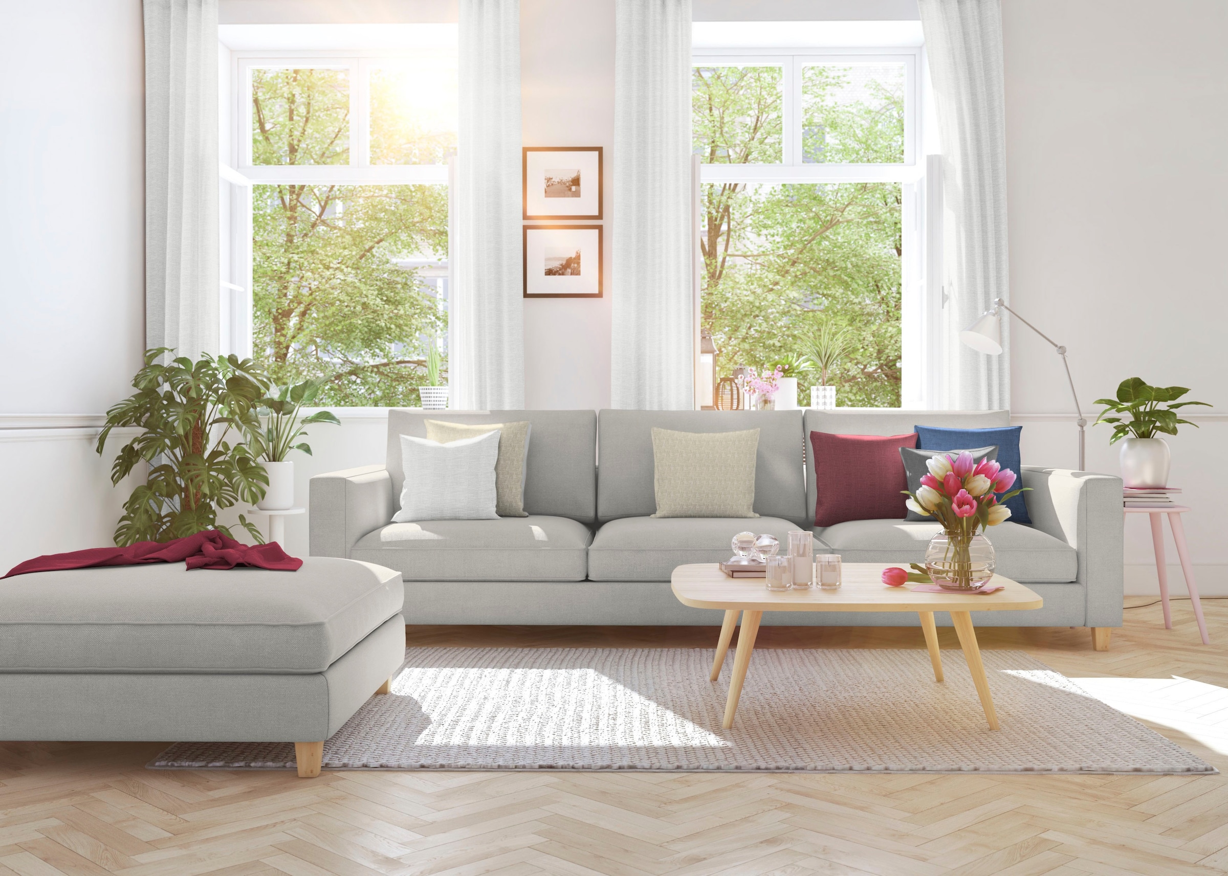 Leonique Vorhang »Ammersee« Multifunktionsband 1 Stk. tlg. Einzelschal mit günstig online kaufen