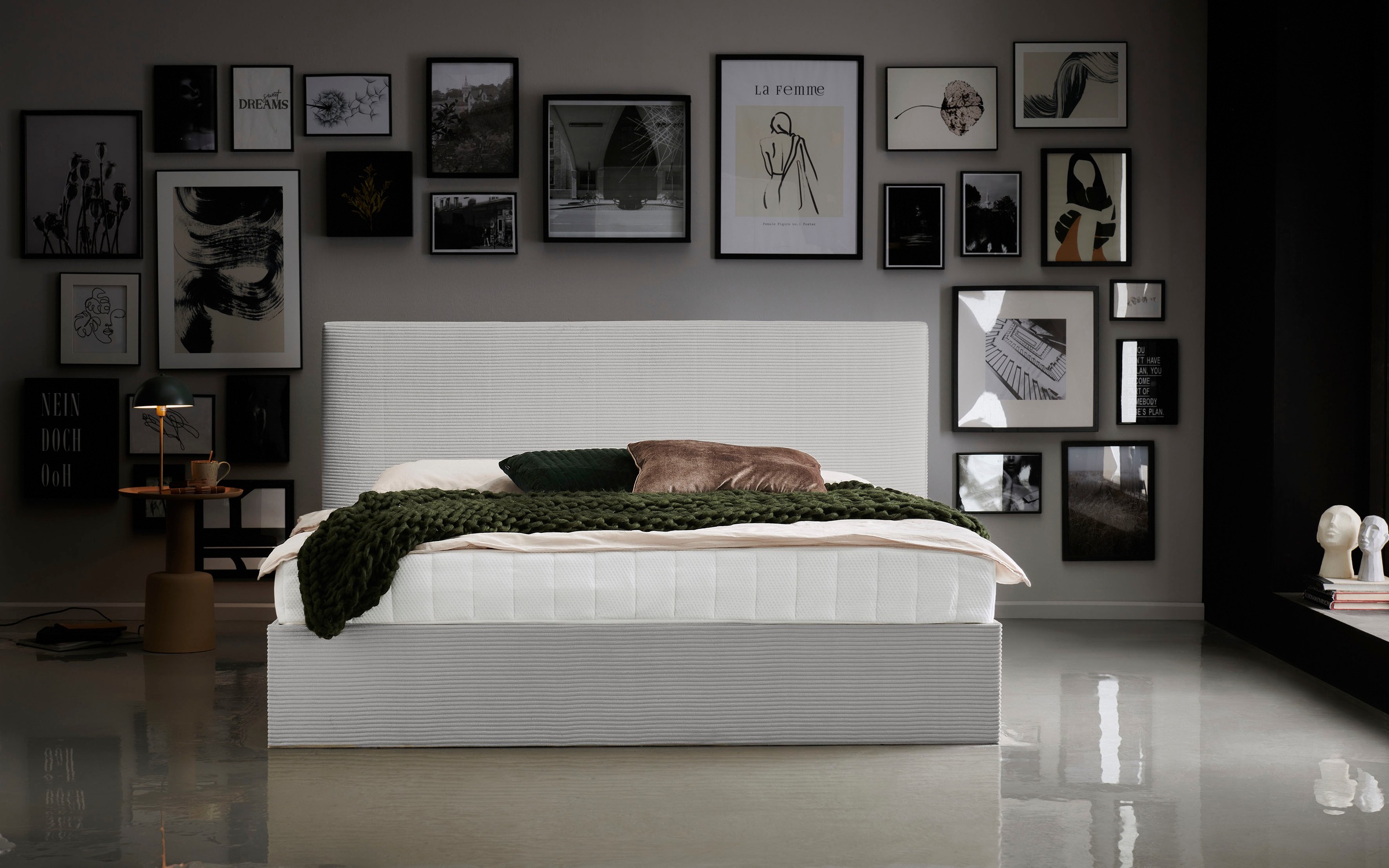 ATLANTIC home collection Bettgestell »Melody«, mit Bettkasten und Lattenros günstig online kaufen
