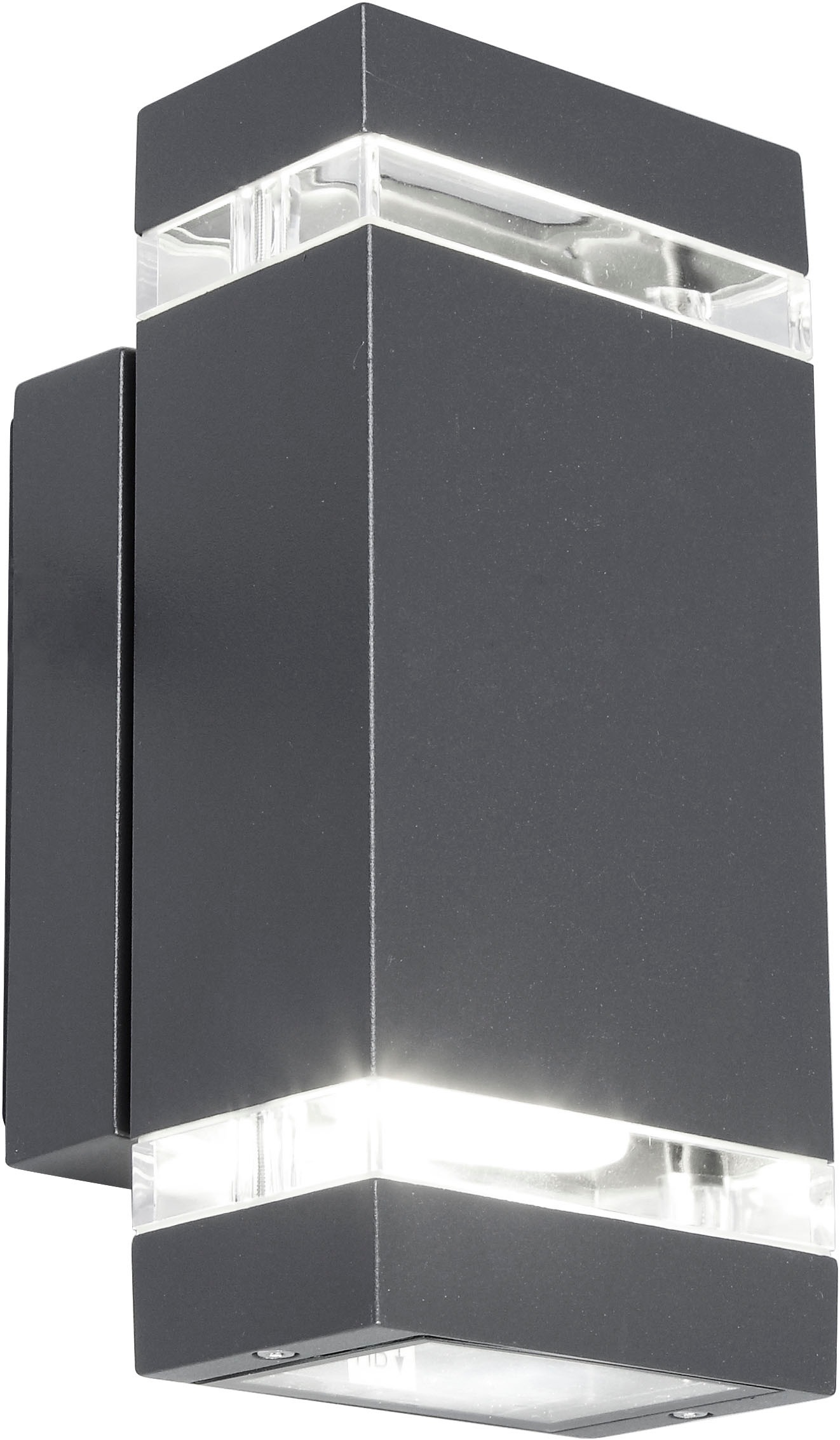 LUTEC LED Außen-Wandleuchte »LED-Aussenwandleuchte Focus«, 2 flammig, Leuchtmittel LED-Board | LED fest integriert
