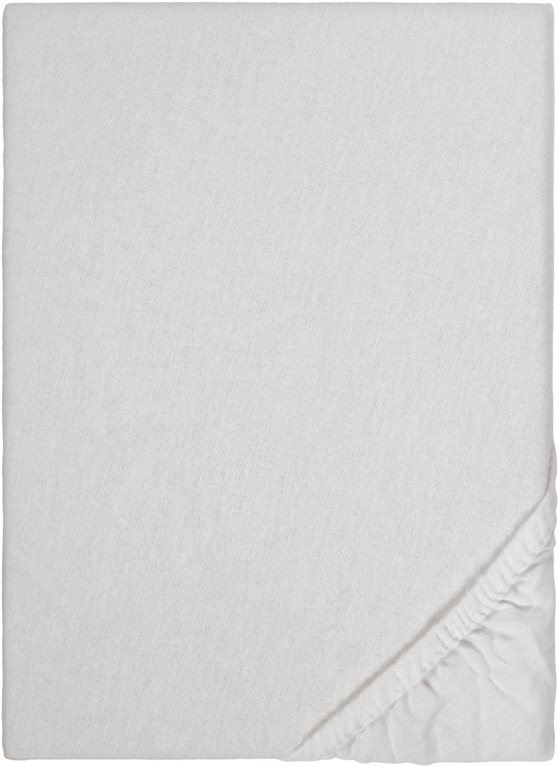 Biberna Spannbettlaken »Biber in Gr. 90x200, 140x200 oder 180x200 cm«, aus günstig online kaufen