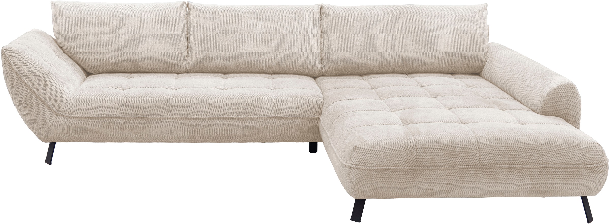 exxpo - sofa fashion Ecksofa »Biarritz modern und elegantes Mega Sofa mit t günstig online kaufen