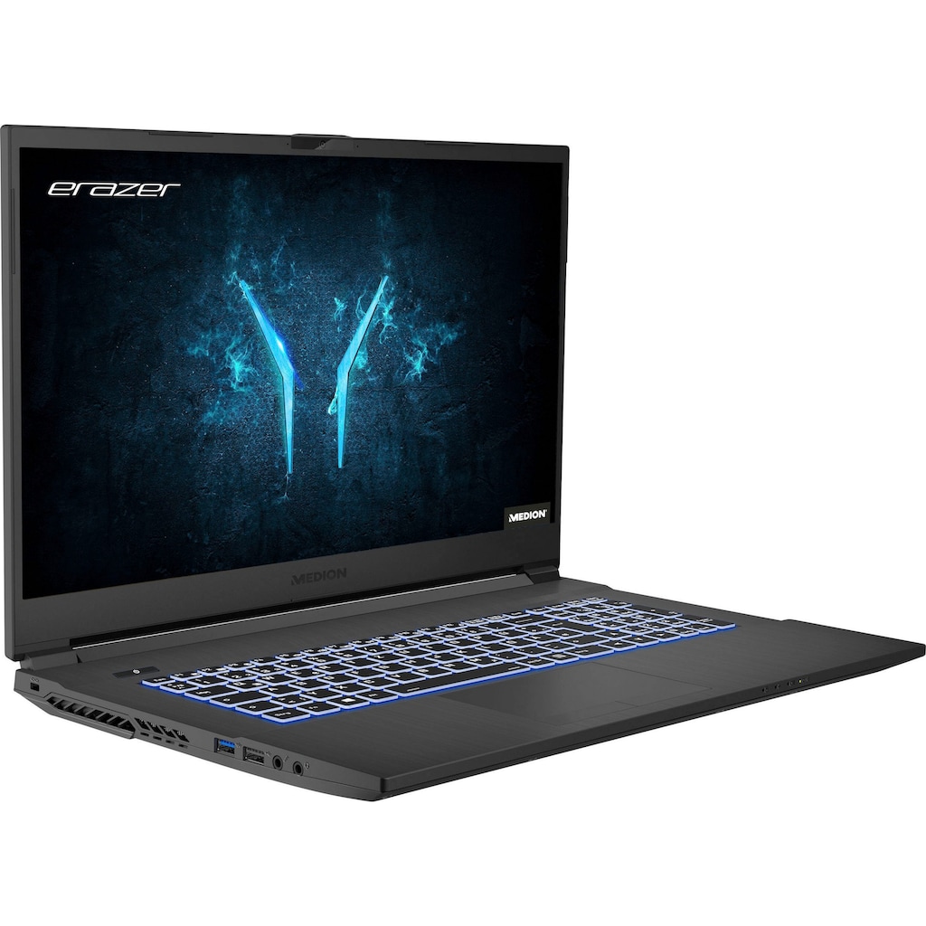 Medion® Gaming-Notebook »Defender P10«, 43,9 cm, / 17,3 Zoll, Intel, Core i5, GeForce RTX 3060, 1000 GB SSD