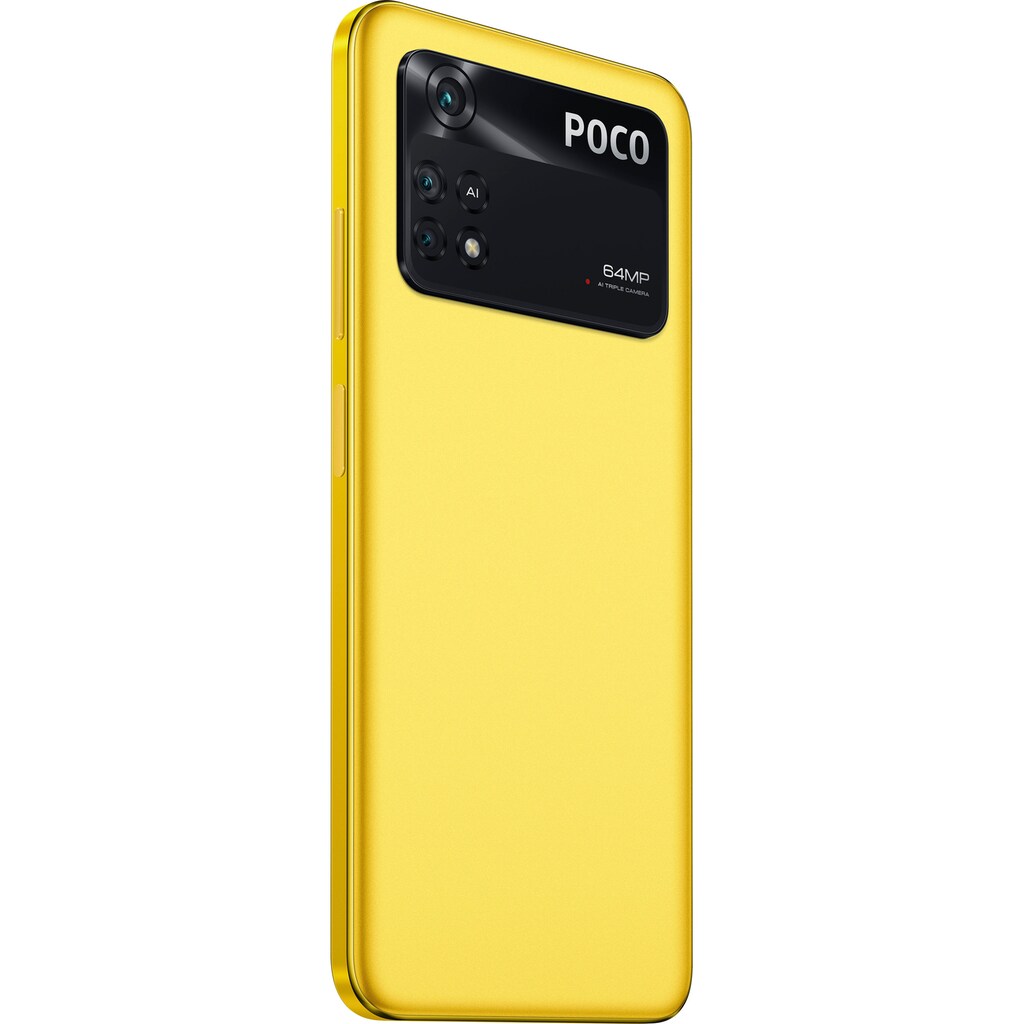 Xiaomi Smartphone »POCO M4 Pro«, POCO Yellow, 16,33 cm/6,43 Zoll, 256 GB Speicherplatz, 64 MP Kamera