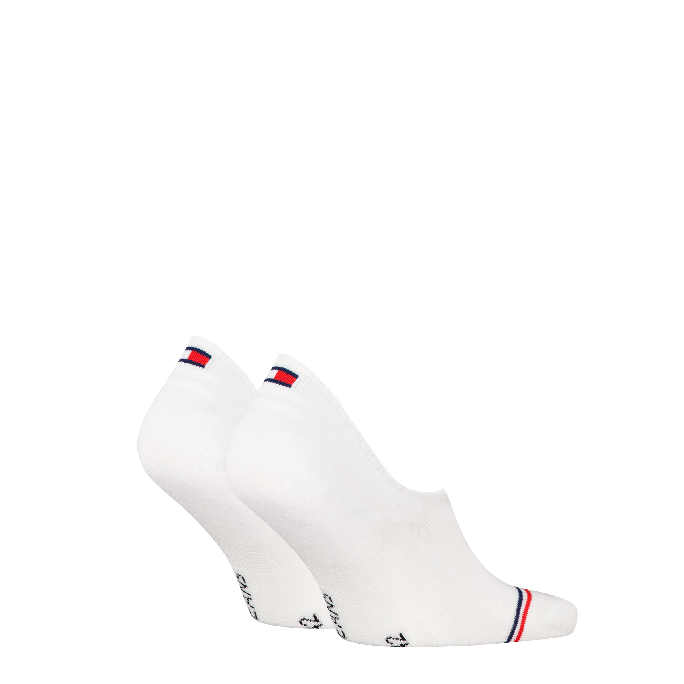 Tommy Hilfiger Füßlinge »TH UNI TJ FOOTIE 2P ICONIC«, (2 Paar), Mit eingestricktem Flag-Label