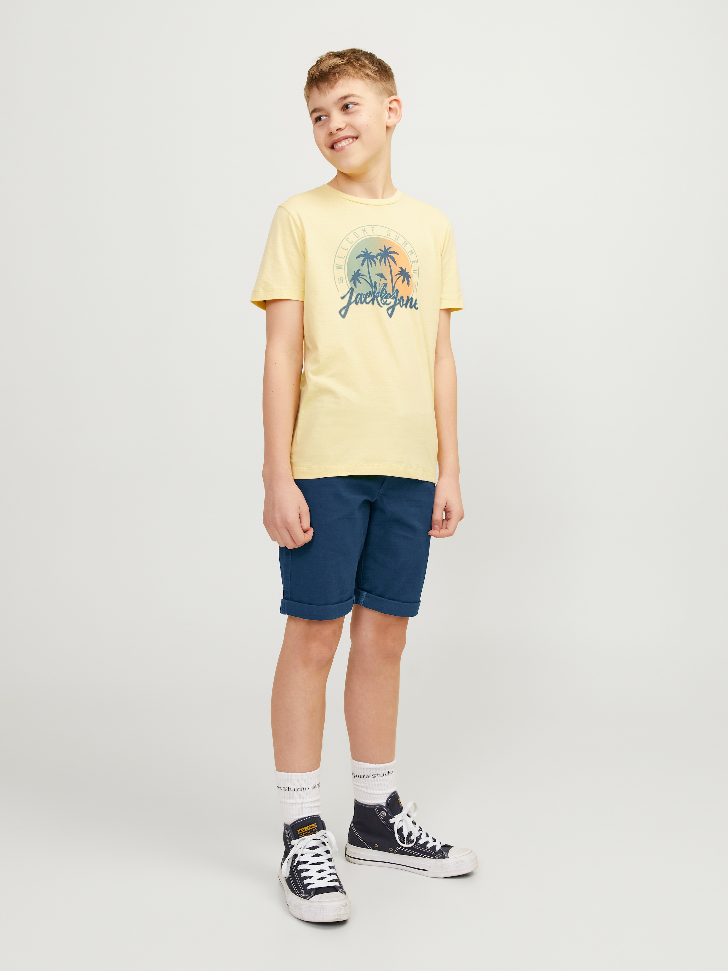 Jack & Jones Junior Chinoshorts »JPSTDAVID JJCHINO SHORTS AKM SN JNR«