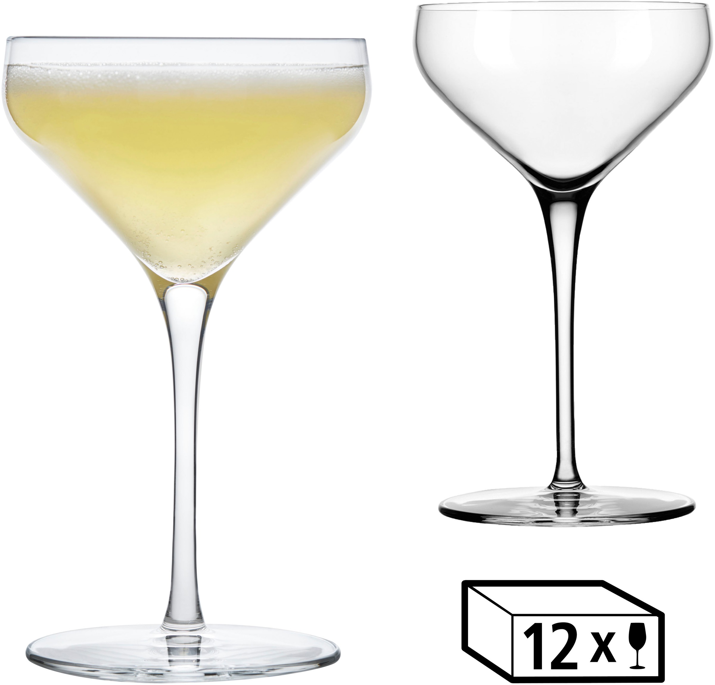 LIBBEY Martiniglas »Libbey Trinkglas, 12er Set -PRISM-« 237 ml, hochwertig günstig online kaufen
