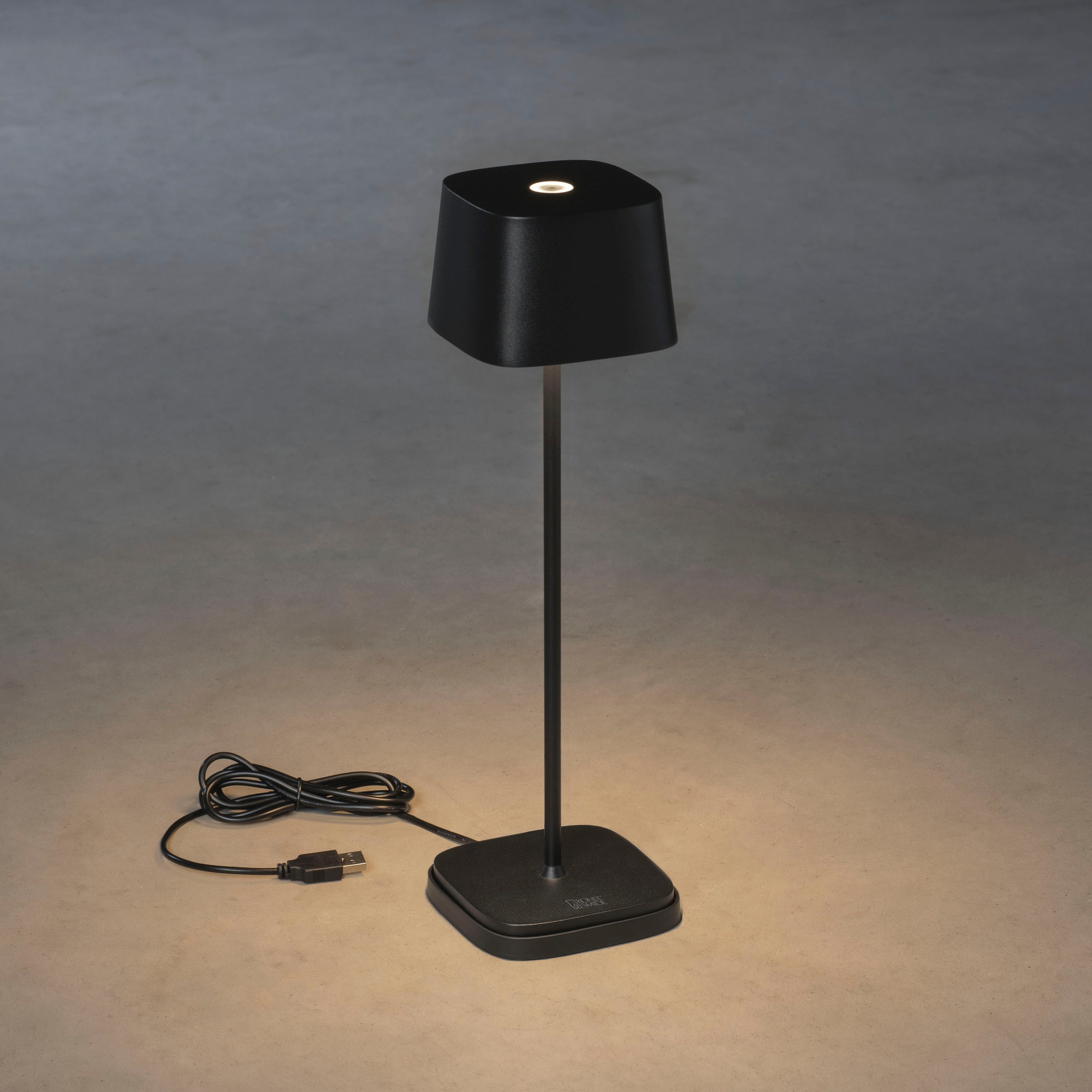 KONSTSMIDE LED Tischleuchte »Capri«, Leuchtmittel LED-Modul | LED fest integriert, Capri LED USB-Tischleuchte, 2700/3000K, dimmbar