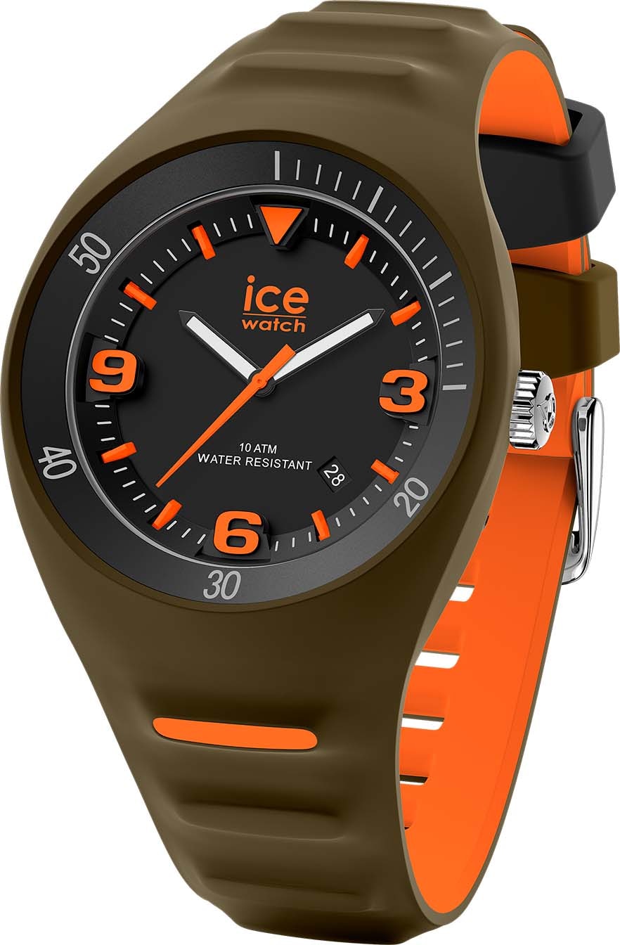 »P. M, Leclercq Khaki Quarzuhr online kaufen orange ice-watch 020886«