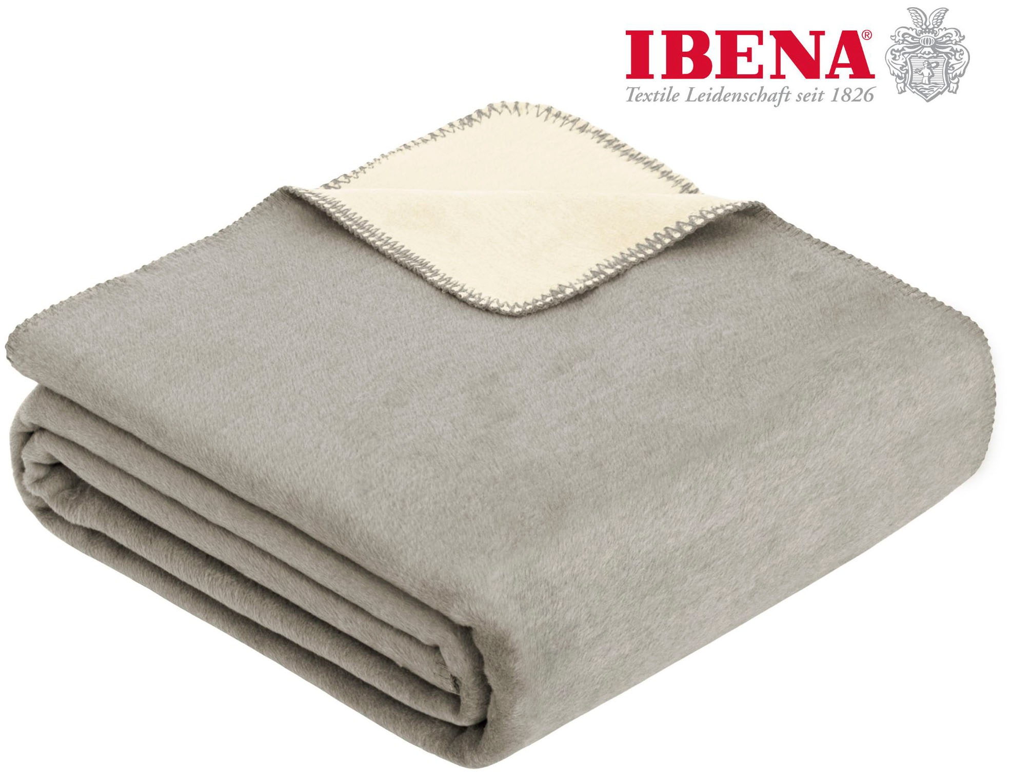 IBENA Wohndecke »Wohndecke Doubleface Dublin«, in trendigen Farben günstig online kaufen