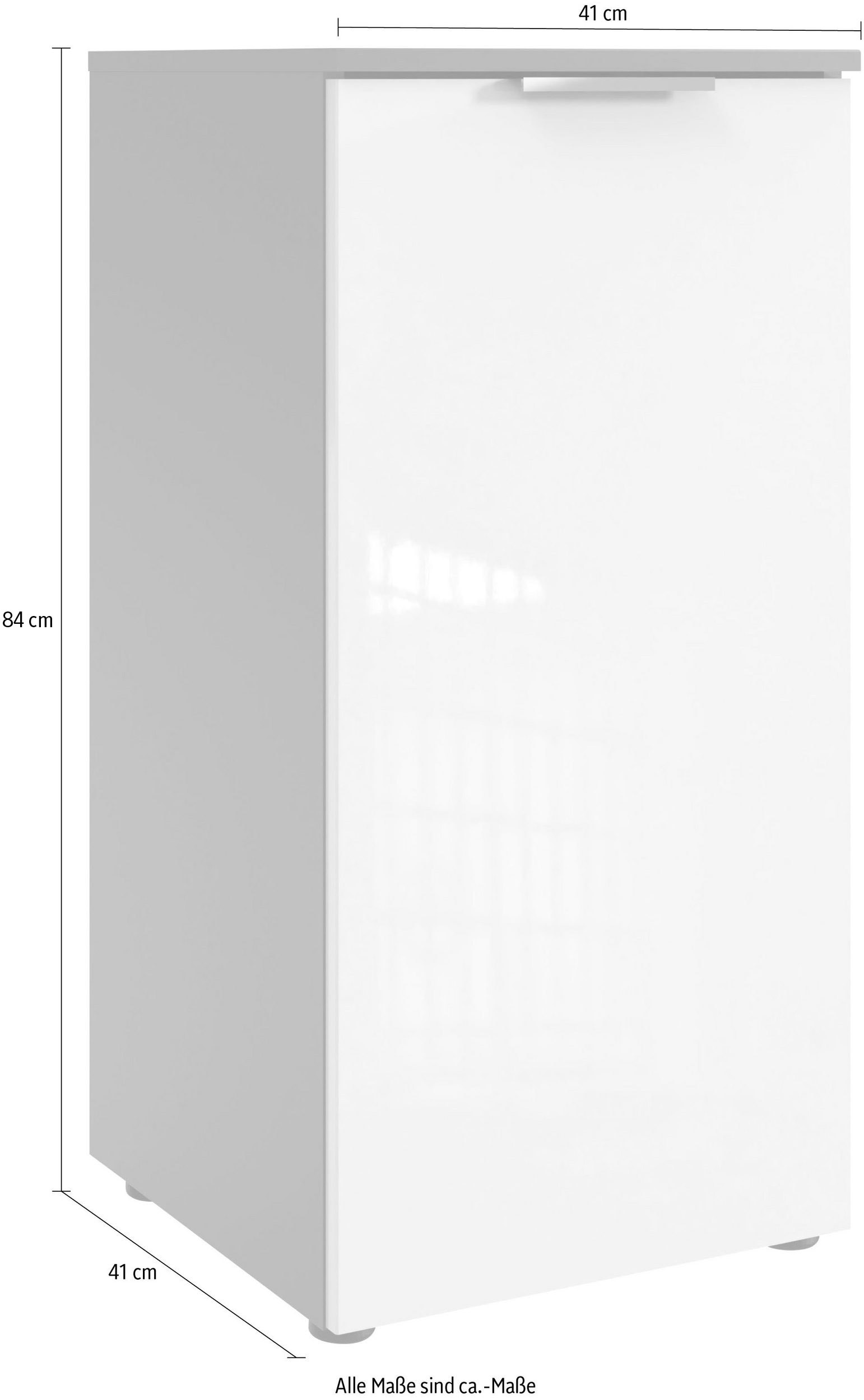 Wimex Kommode »level36 D by fresh to go«, 1-türig mit soft-close Funktion, 41cm breit, 84cm hoch