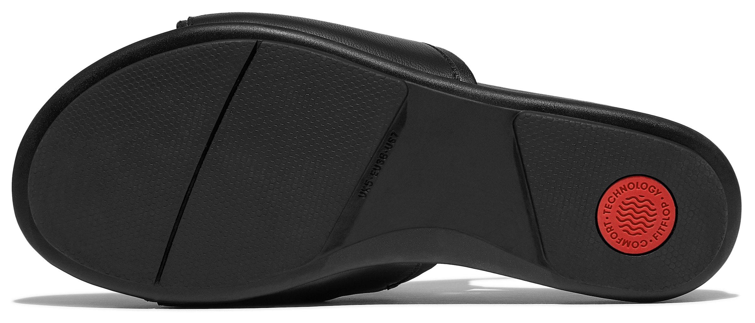 Fitflop Pantolette »GRACIE SOFT-TWIST LEATHER SLIDES«  , Pool Slides, Sandale mit DYNAMICUSH-Technologie