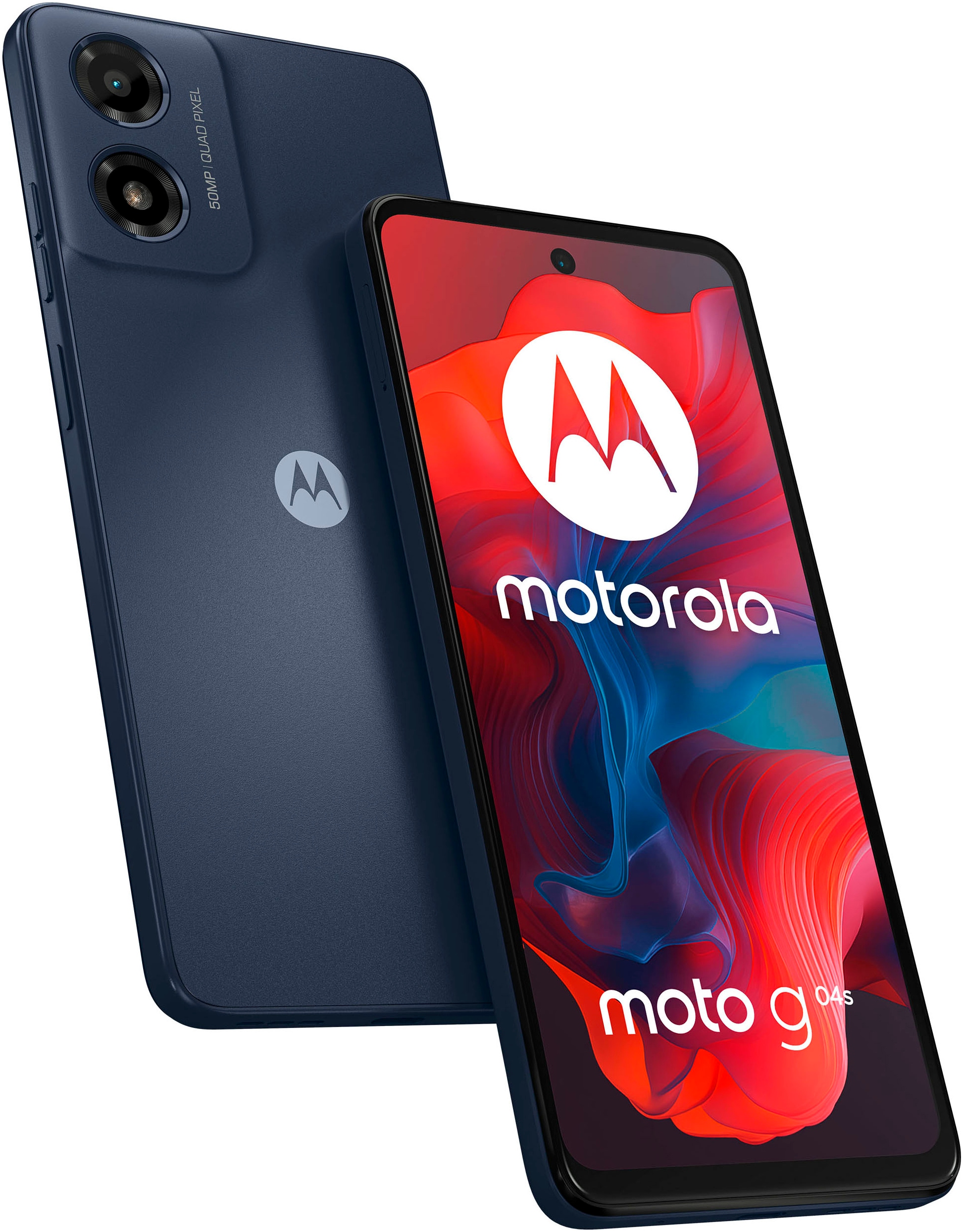 Motorola Smartphone »moto G04s 64GB«, Concord Schwarz