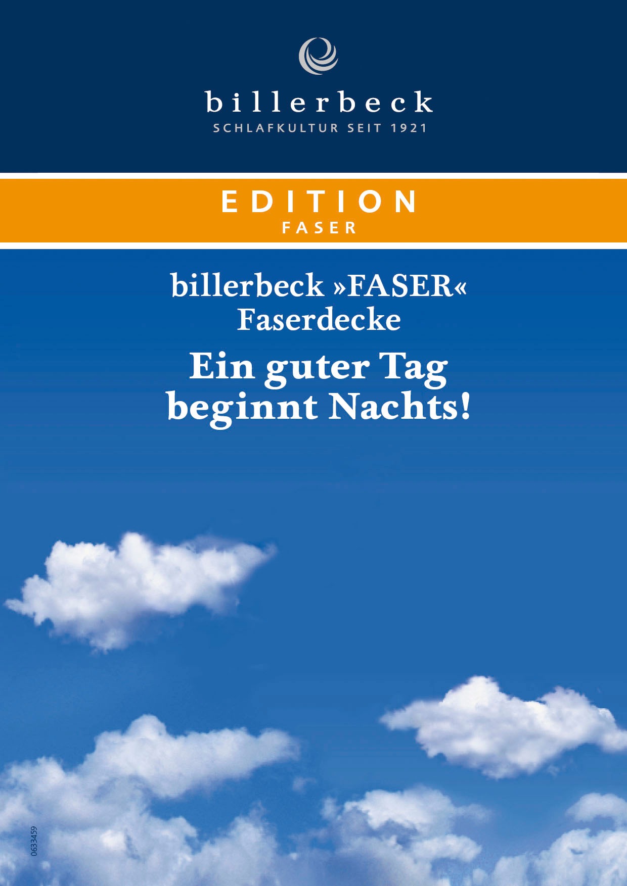 billerbeck Microfaserkissen »Emelie, Kissen made in Germany, Kuscheliges Faserkissen«, Füllung: 70% Polyester, & 30% Lyocell TENCEL™, Bezug: 100% Baumwolle, (1 St.), mit separat waschbarer und Aloe-Vera veredeltem Bezug