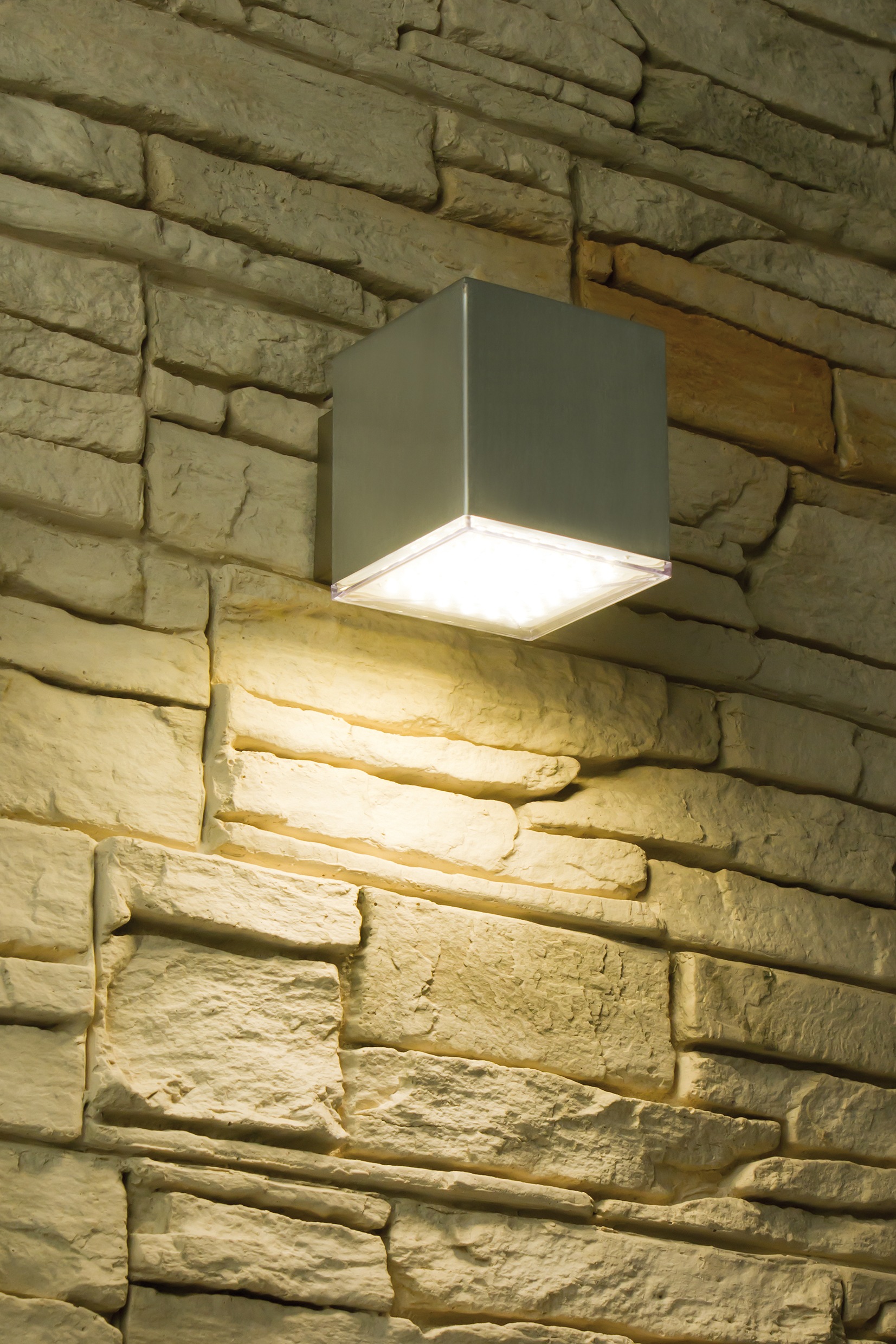 HEITRONIC LED Wandleuchte »Kubus 2«, Leuchtmittel LED-Modul   LED fest inte günstig online kaufen