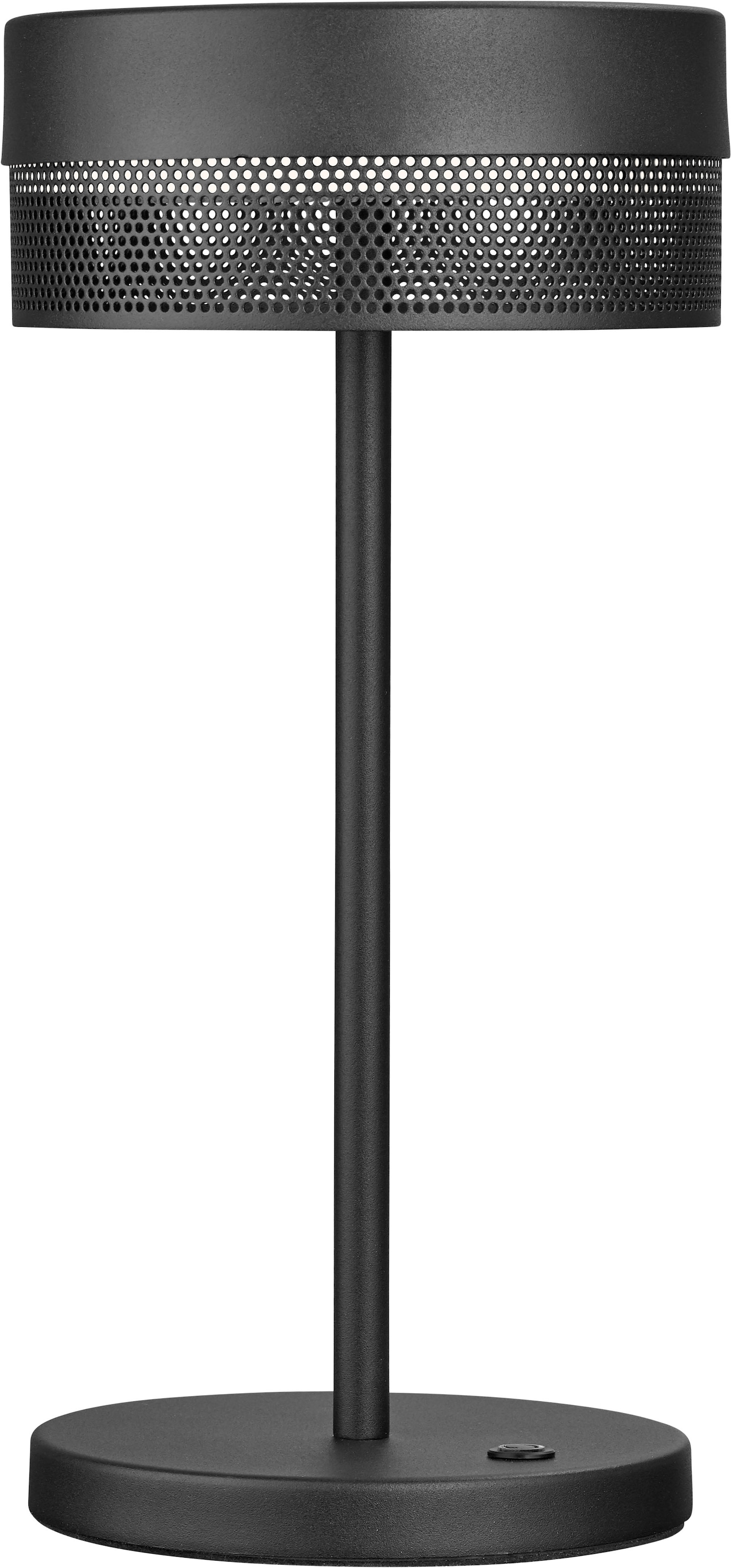 HELL höllisch gutes Licht LED Tischleuchte »MESH-B« LED-Modul 1 Stk. Warmweiß Tastdimmer, IP54