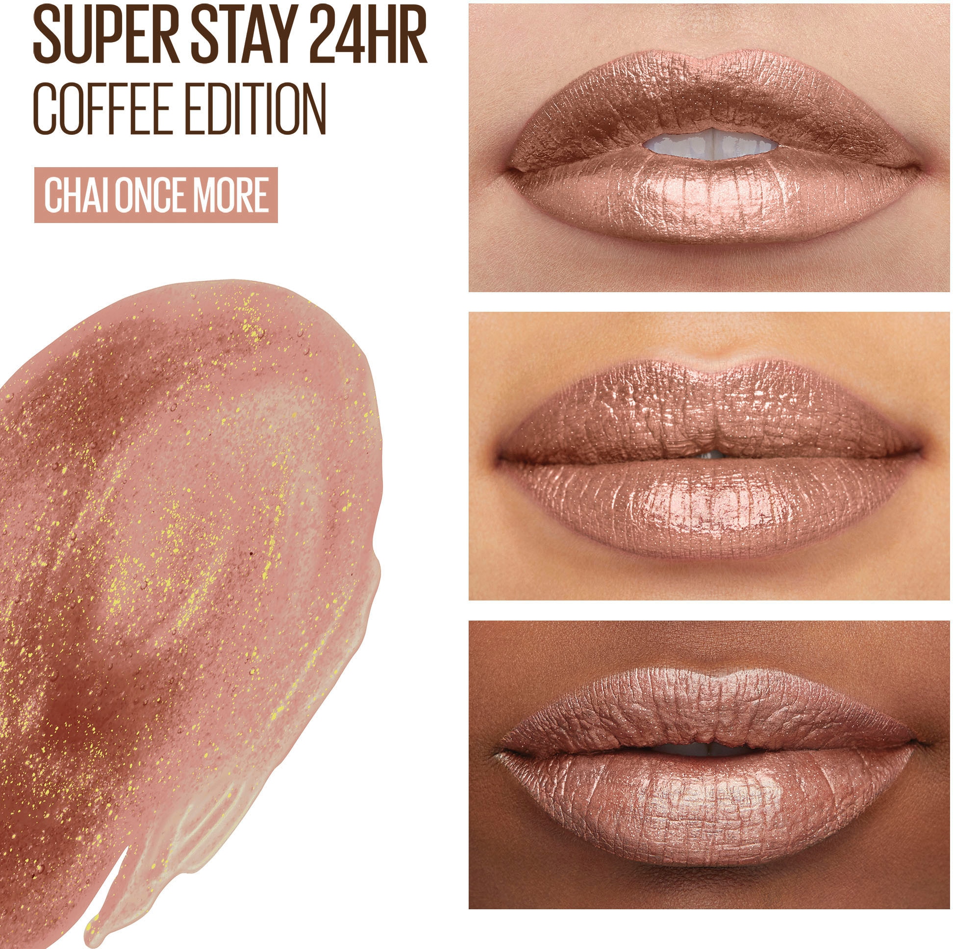 4. Bild von MAYBELLINE NEW YORK Lippenstift »Super Stay 24H Coffee«