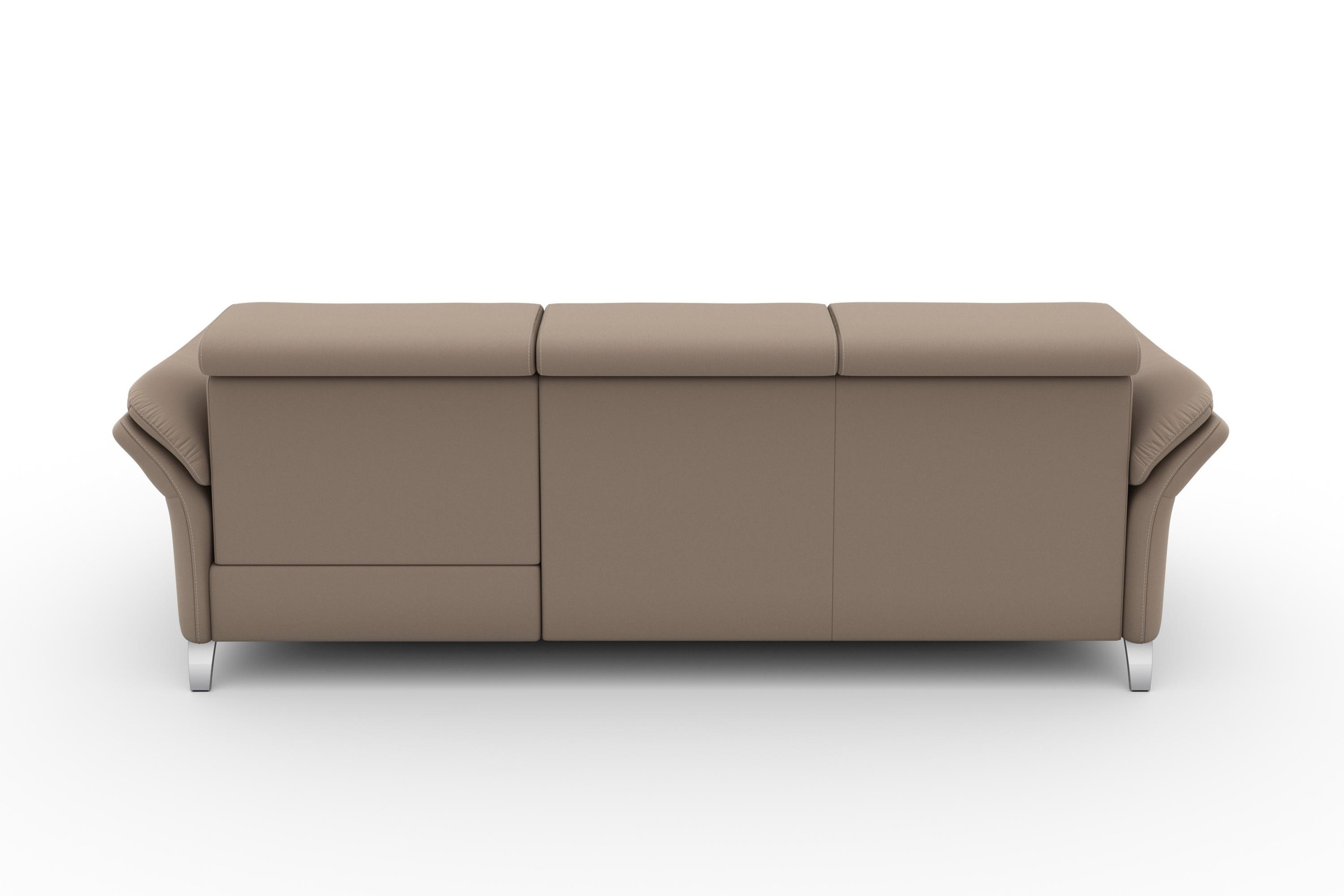 sit&more Ecksofa »Vincenzo L-Form«, inklusive Kopfteilverstellung, wahlweise mit Bettfunktion, Bettkasten