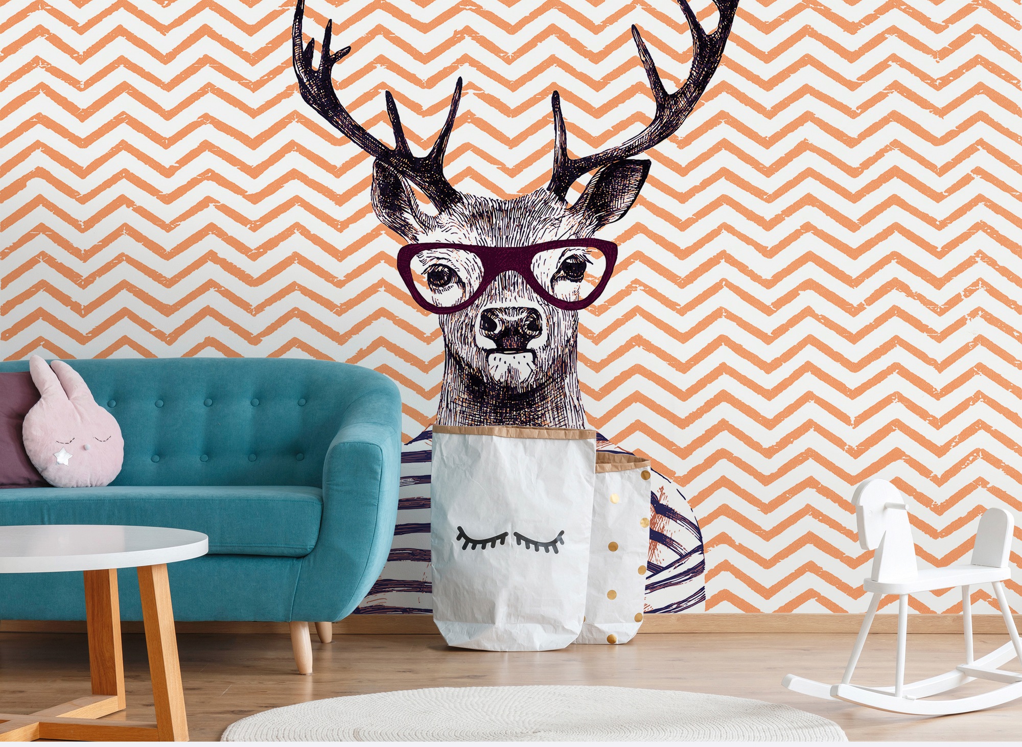 Architects Paper Fototapete »Atelier 47 Modern Deer 3« abstrakt glatt Vlies günstig online kaufen