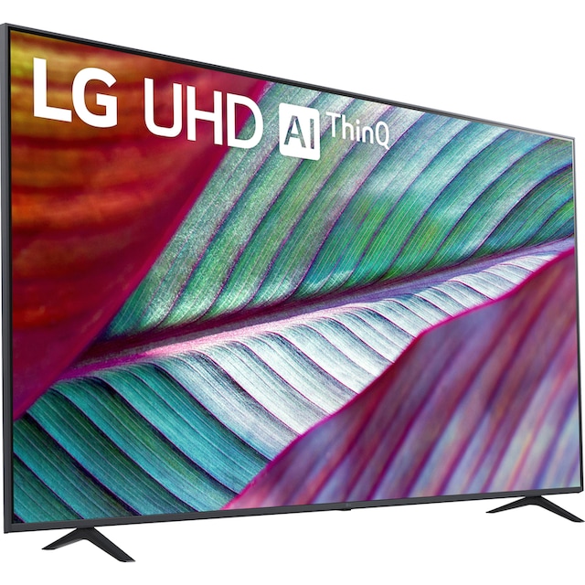 LG LCD-LED Fernseher »75UR78006LK«, 189 cm/75 Zoll, 4K Ultra HD, Smart-TV,  UHD,α5 Gen6 4K AI-Prozessor,HDR10,AI Sound,AI Brightness Control auf  Rechnung kaufen