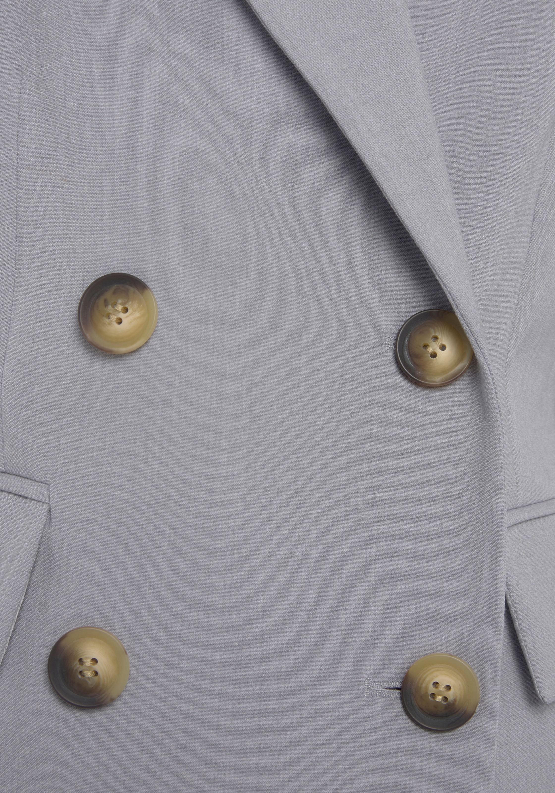 LASCANA Kurzblazer mit doppelreihigem Knopfverschluss, Damenblazer, sportlich-elegant