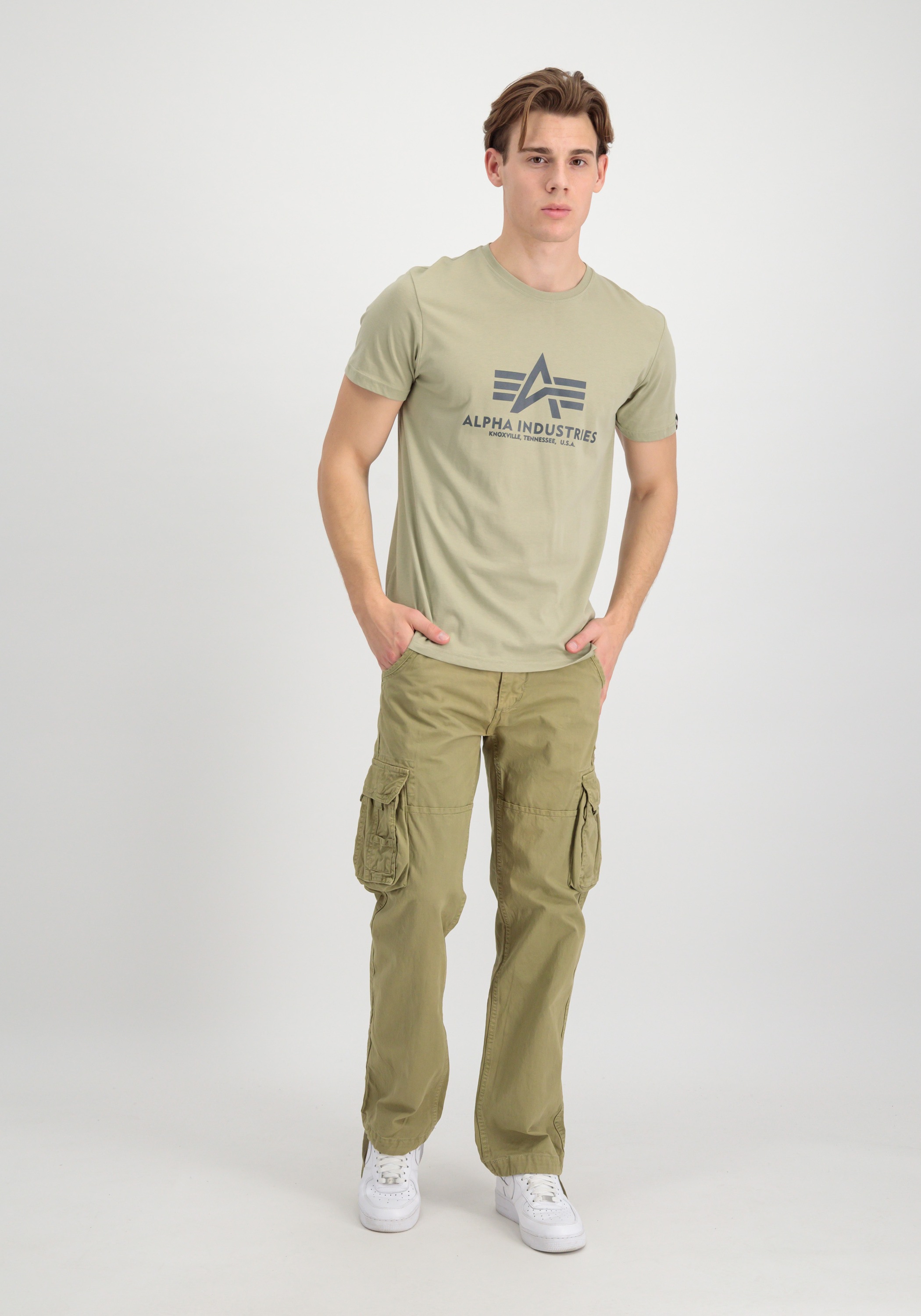 Alpha Industries T-Shirt »Alpha Industries Men - T-Shirts Basic T-Shirt BL«
