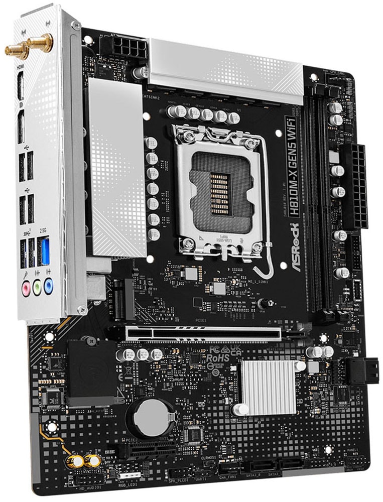 Asrock Mainboard »H810M-X Gen5 WiFi«