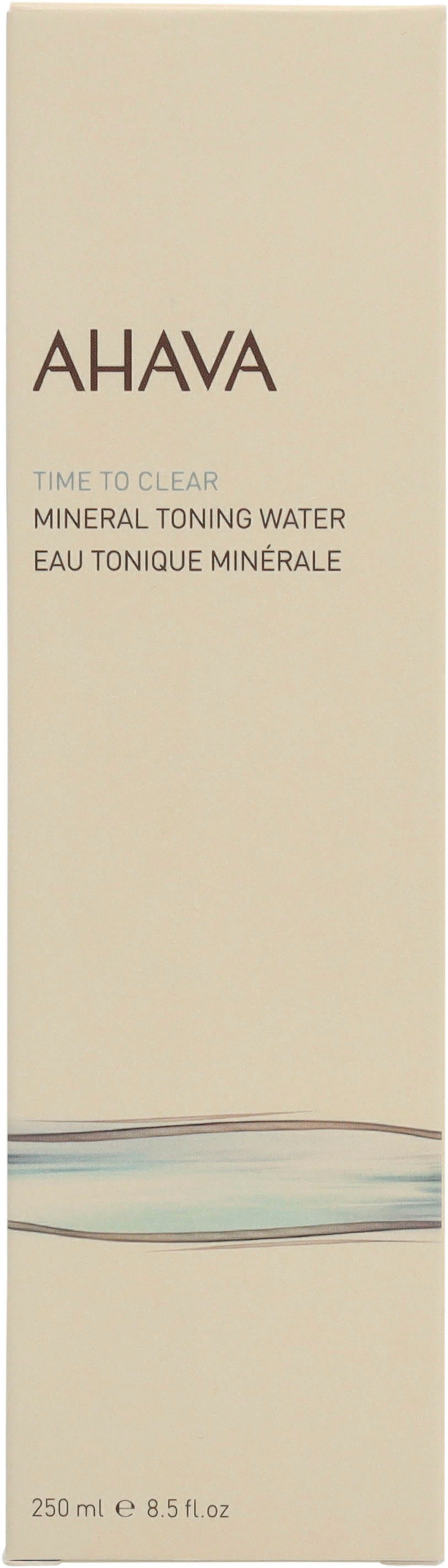 AHAVA Gesichtswasser »Time To Clear Mineral Toning Water«, Reinigt und pflegt, reich an Mineralien, verkleinert Poren.