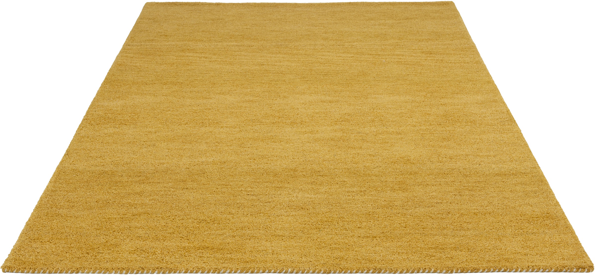 THEKO Wollteppich »Gabbeh Uni, Handgefertigt, meliert, auch als Läufer erhä günstig online kaufen