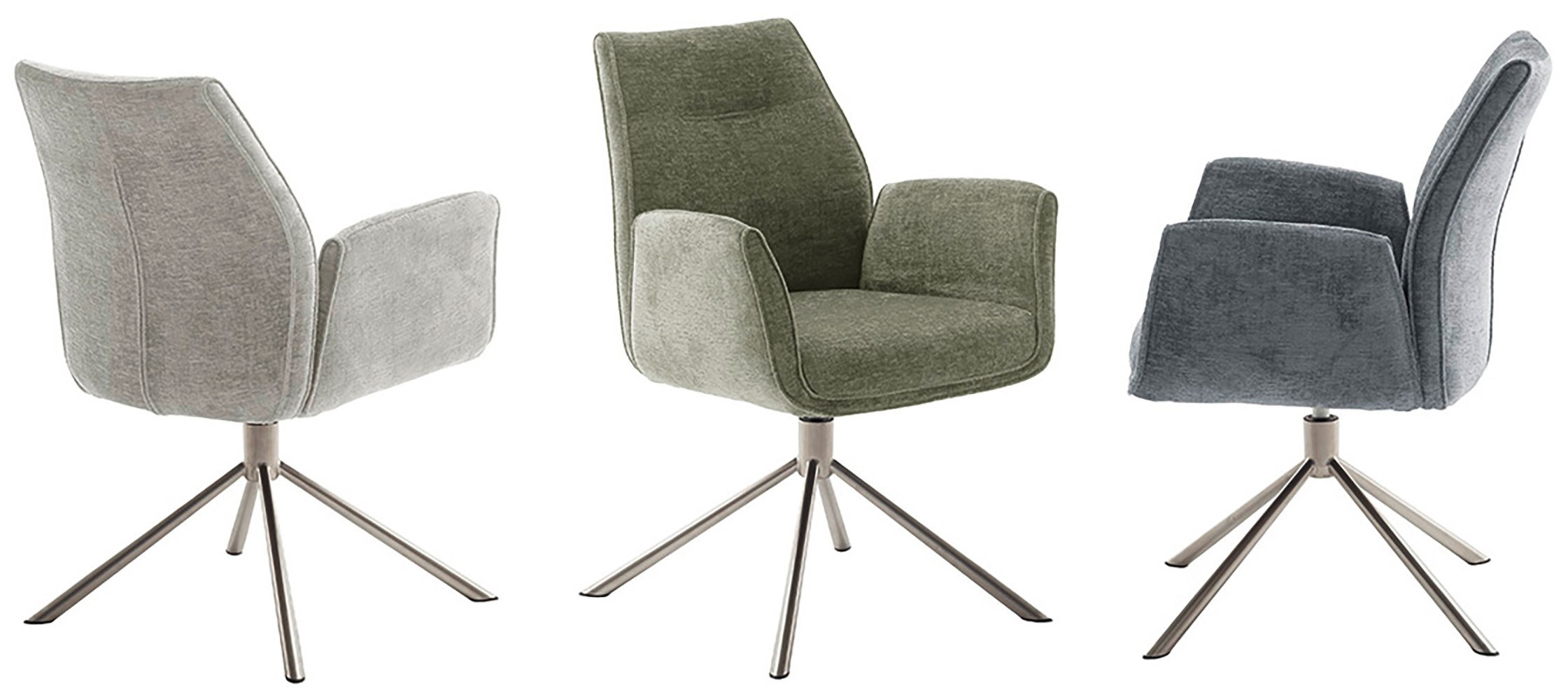 MCA furniture Esszimmerstuhl »DIVERIA« () (2er-Set) 4-Fuss-Stuhl,drehbar 36 günstig online kaufen