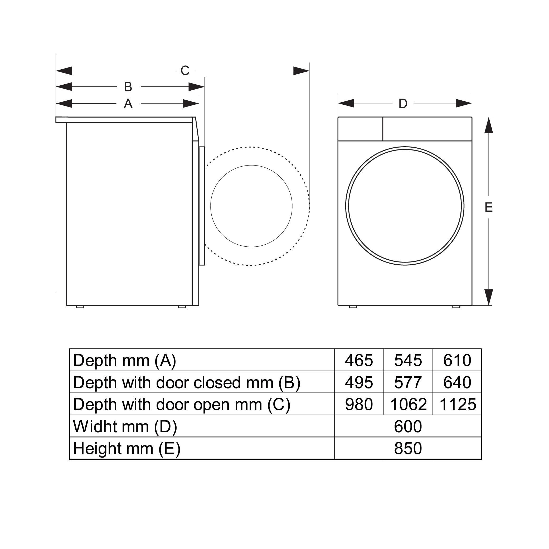 GORENJE Waschmaschine »WNS14A4ATS«, 10 kg, 1400 U/min, Energieklasse A-40%