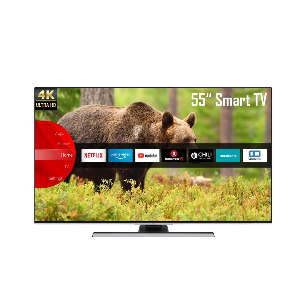JVC LED-Fernseher »LT-55VU8155«, 139 cm/55 Zoll, 4K Ultra HD, Smart-TV