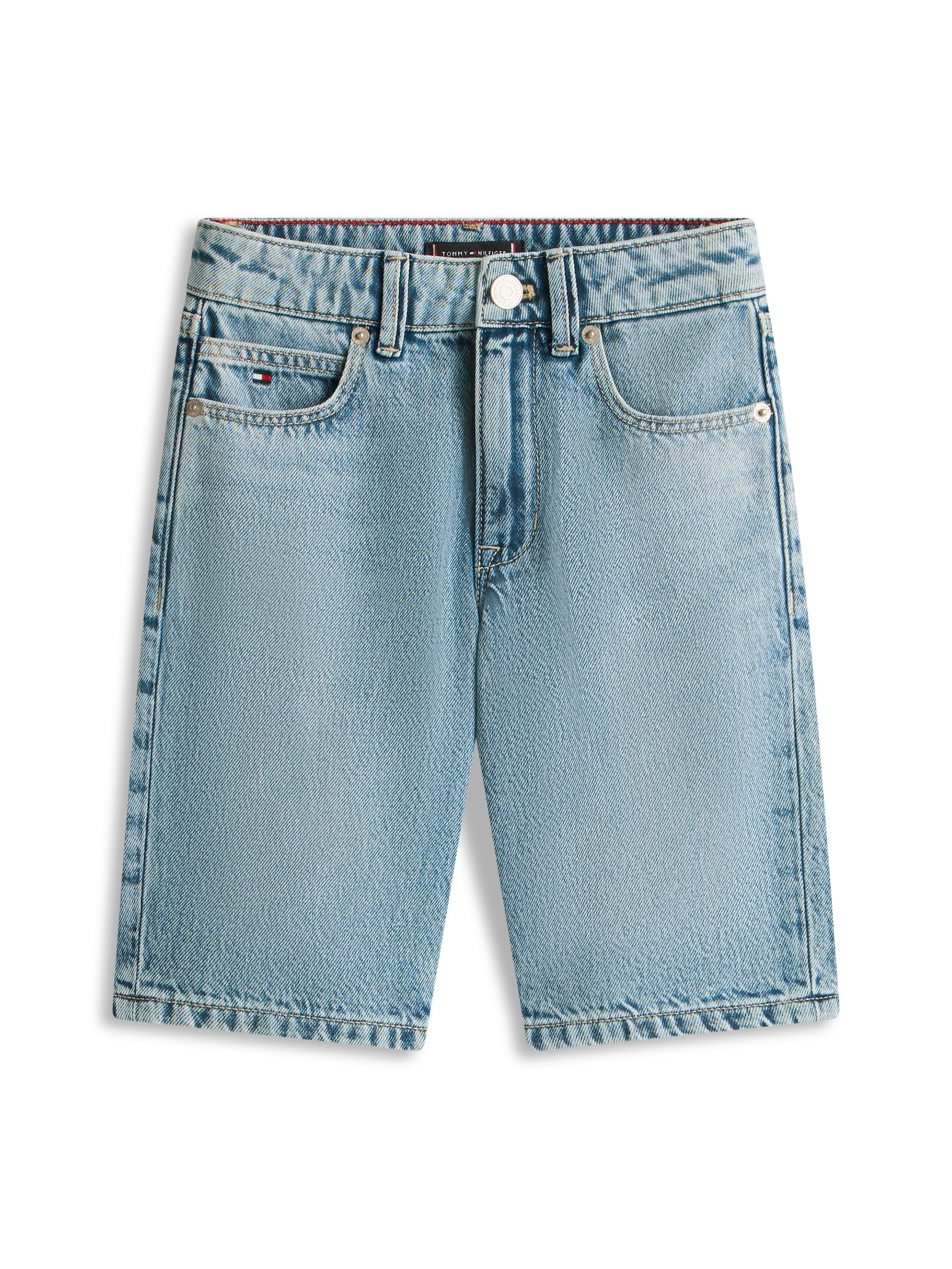 Tommy Hilfiger Jeansshorts »STRAIGHT DENIM« Kinder bis 16 Jahre, gerade Passform