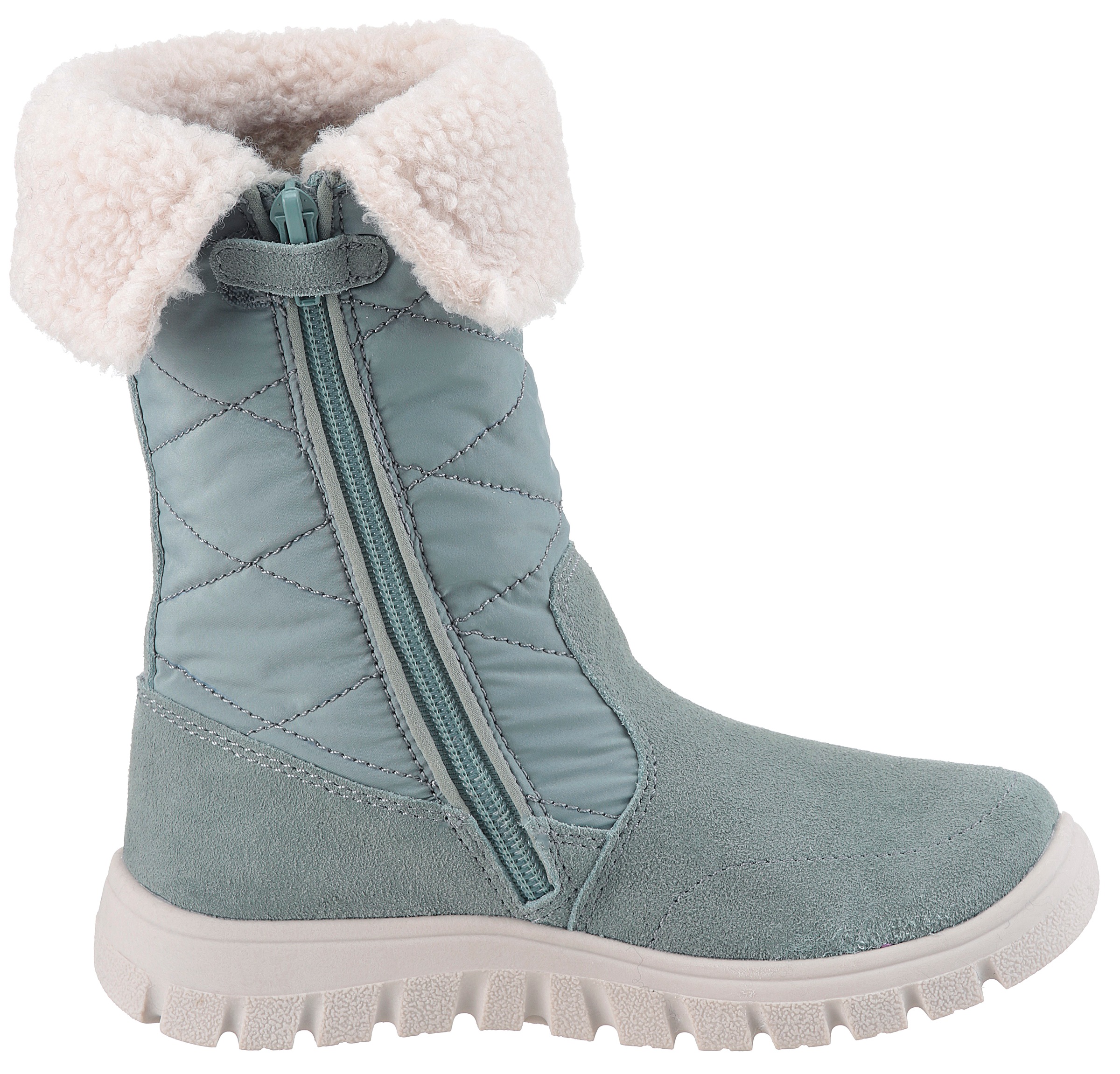 Naturino Winterstiefel »PLUVY ZIP WP.«, Schneestiefel, wasserabweisend, Größenschablone zum Download