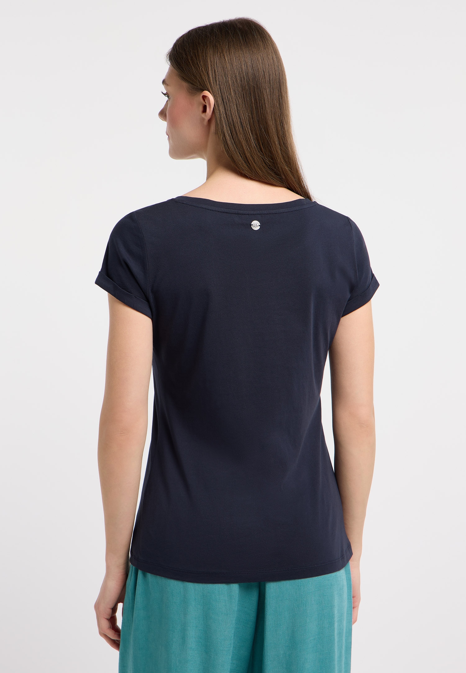 Ragwear Kurzarmshirt »FLLORAH GOTS« Bestseller aus Single Jersey mit softem Finish und Knöpfen