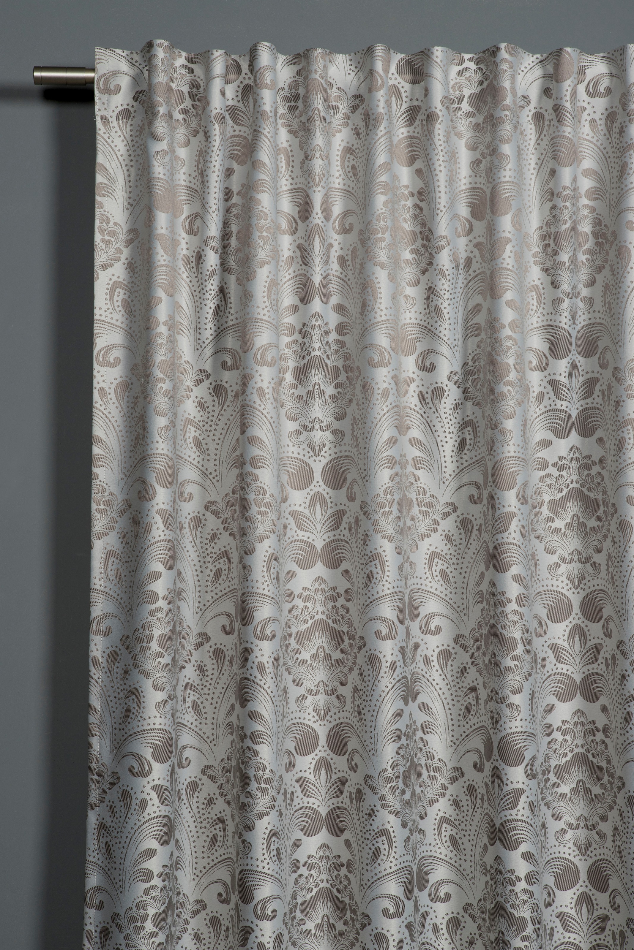 Sehlbach Gardine »Schal Jacquard Ornamente« Schlaufen 1 Stk. tlg. mit Gardi günstig online kaufen