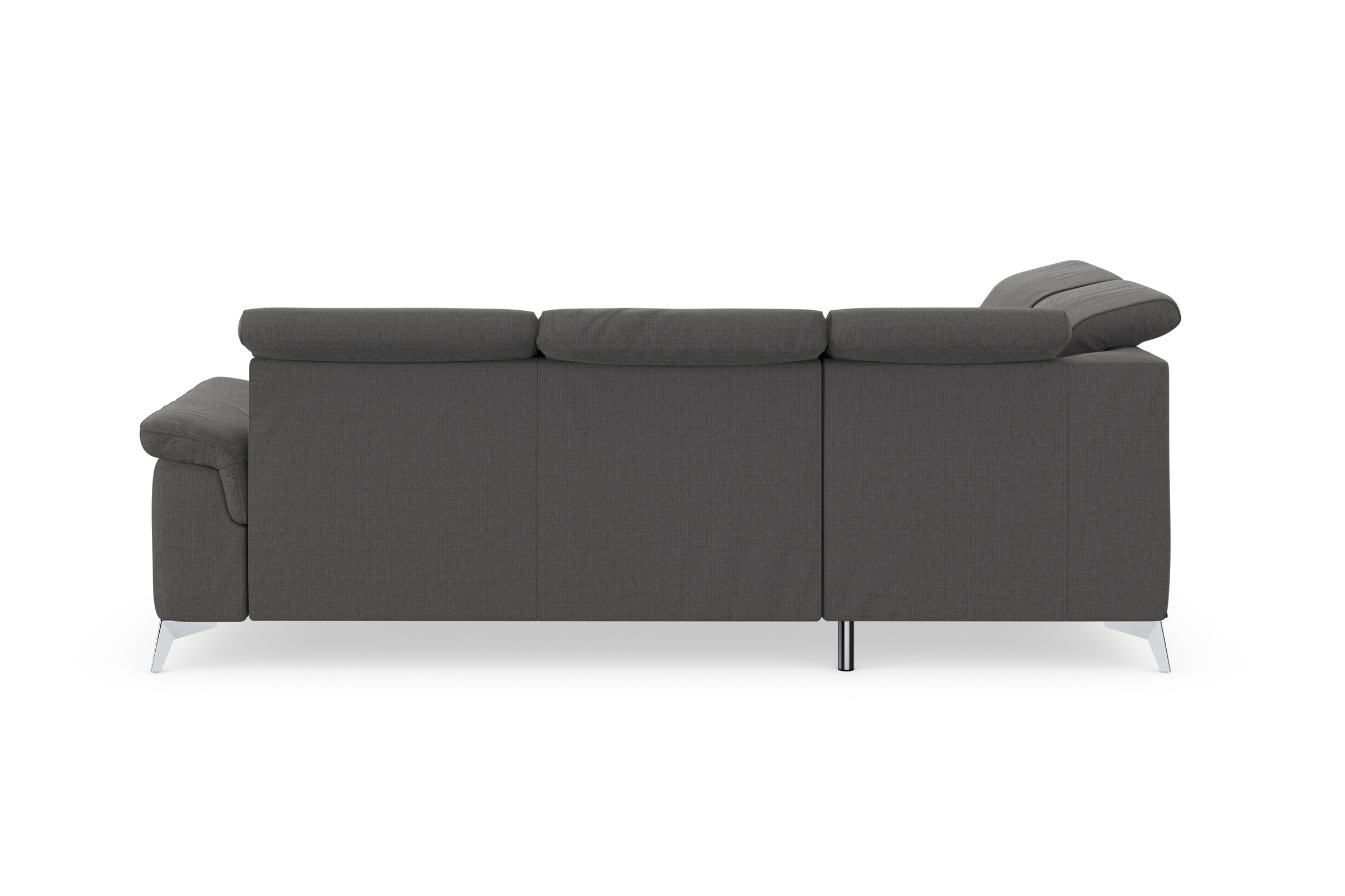 sit&more Ecksofa »Sinatra L-Form«, mit Ottomane, optional mit Kopfteilverstellung und Armteilfunktion