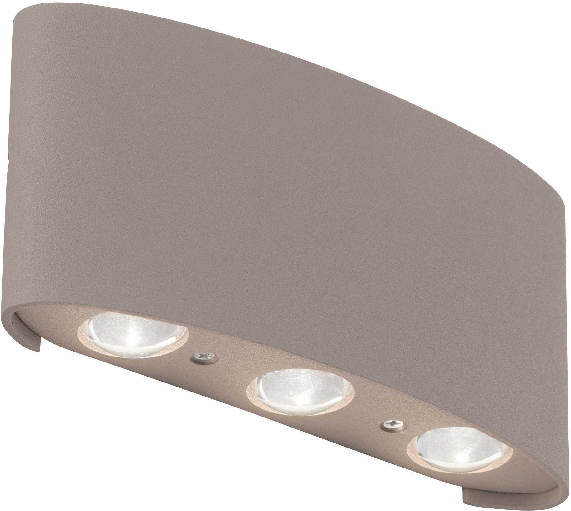 Paul Neuhaus LED Wandleuchte »CARLO« LED-Board 1 Stk. Warmweiß IP54, Für Innen und Außen, Lichtstrahl nach oben und unten,