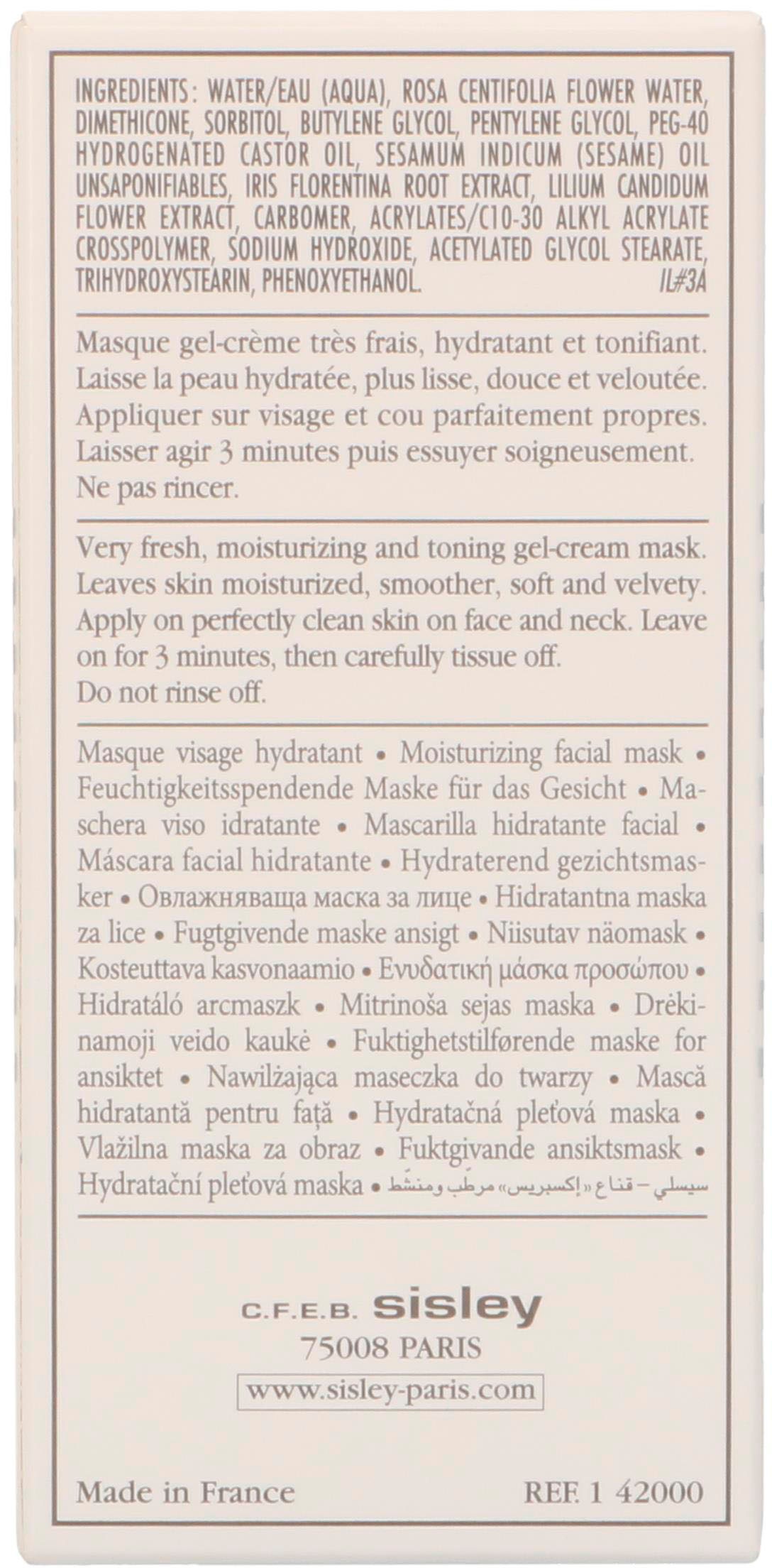 sisley Gesichtsgel »Express Flower Gel« Erfrischend, feuchtigkeitsspendend, für schlaffe oder müde Haut.