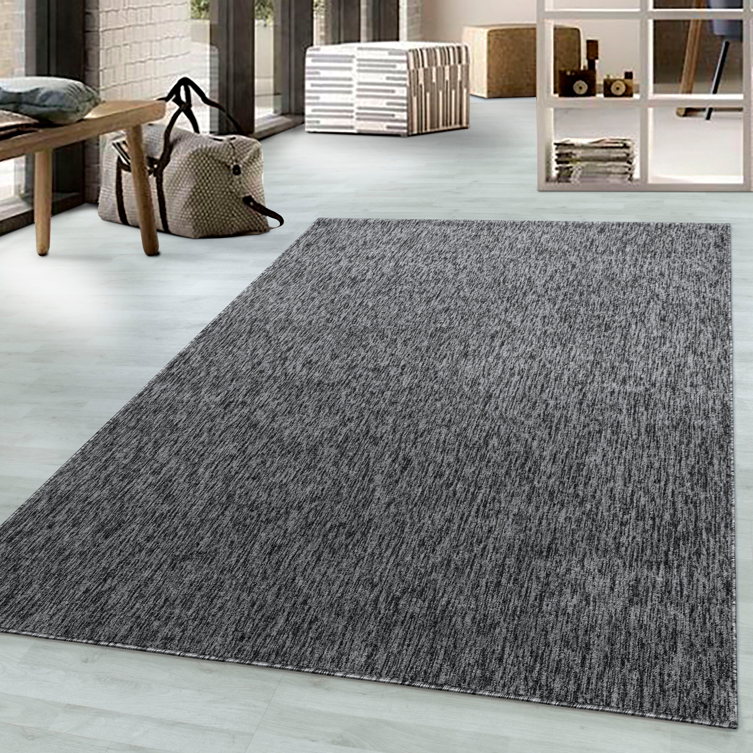 Ayyildiz Teppiche Teppich »Nizza 1800 Kurzflorteppich«, rechteckig, 6 mm Hö günstig online kaufen