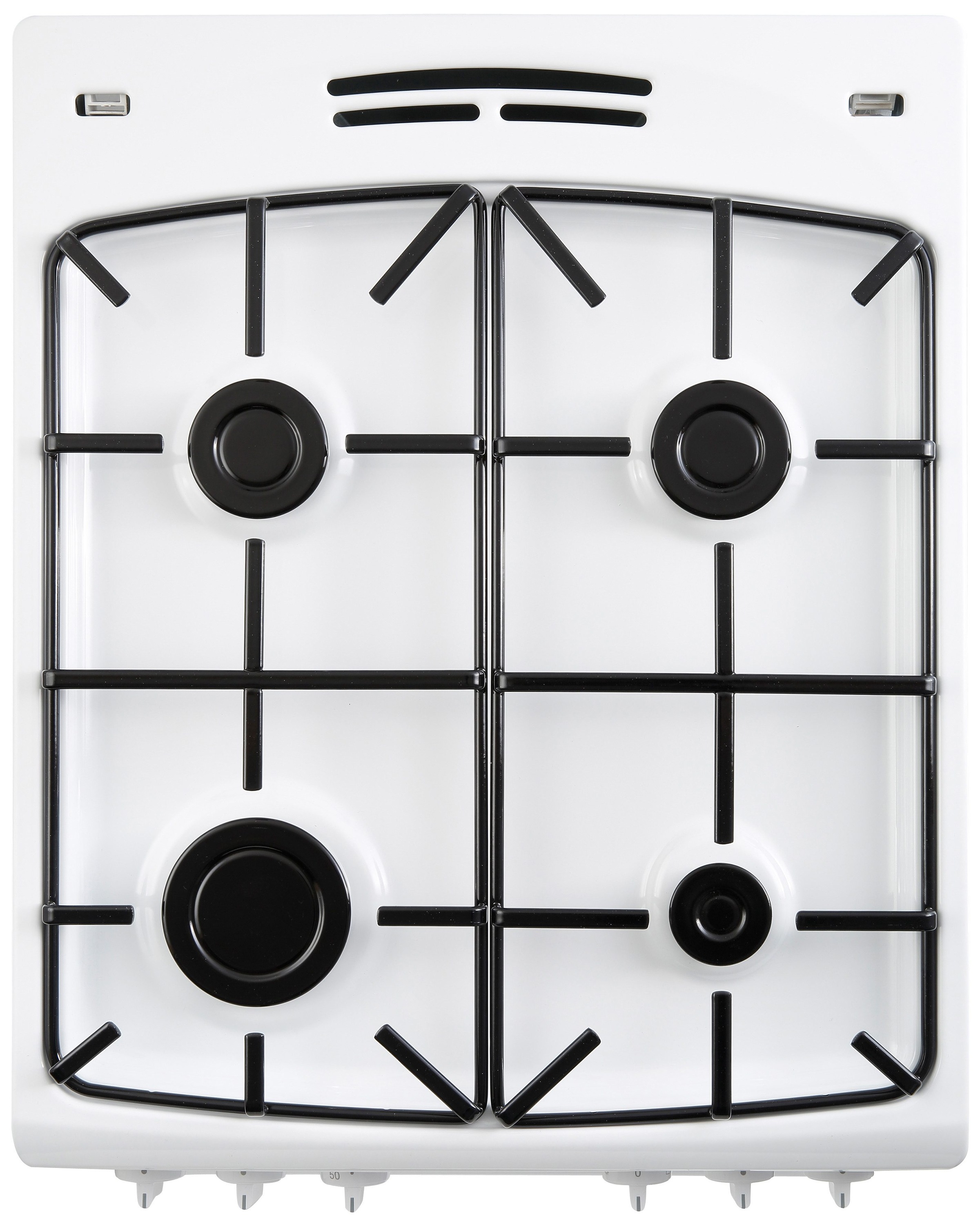 Amica Gas-Standherd »SHEG 11557 W«, mit Backauszug, Steam Clean, Einhand-Funkenzündung