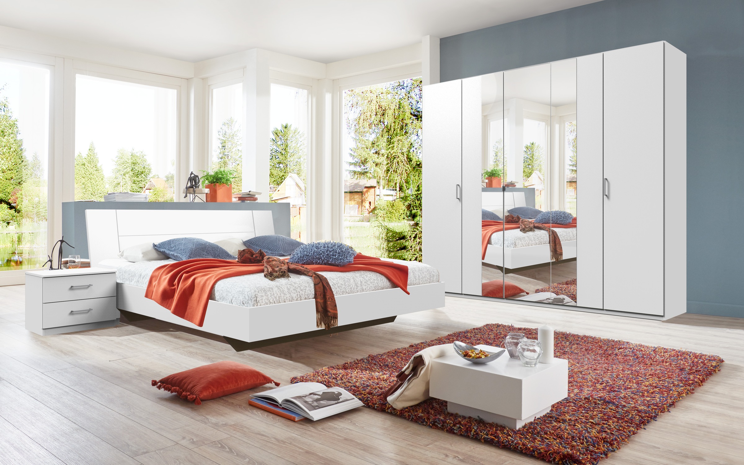 Wimex Futonbett »Kreta«, Liegefläche 180x200cm, modernes Kopfteil günstig online kaufen