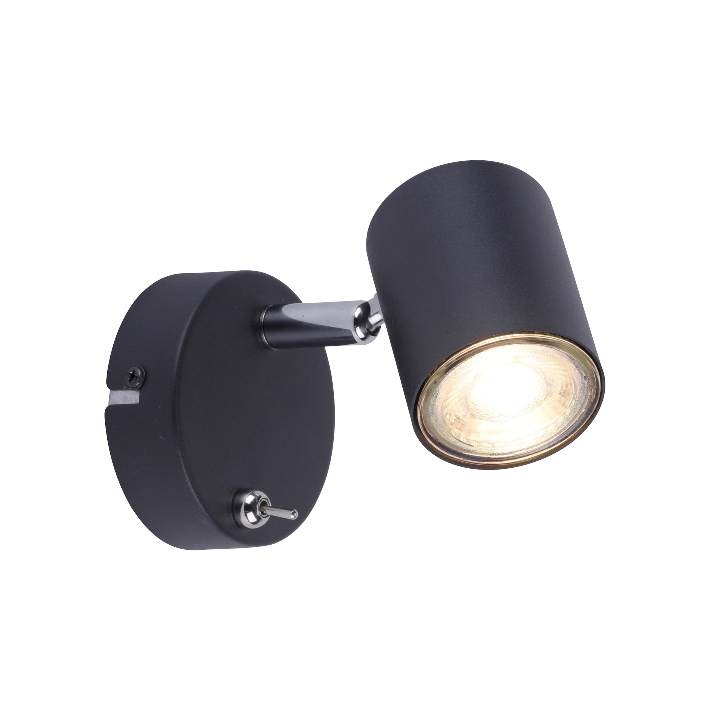 JUST LIGHT LED Wandleuchte »TARIK«, 1 flammig, Leuchtmittel GU10   LED wech günstig online kaufen