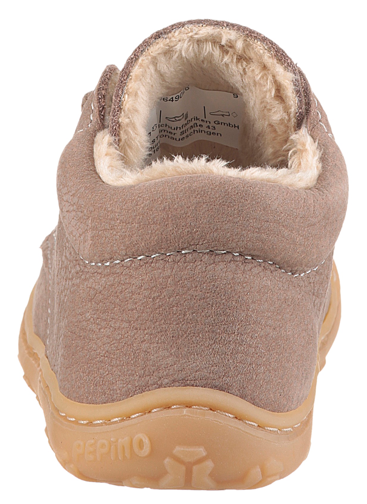 PEPINO by RICOSTA Lauflernschuh »Corany WMS: normal«, Babyschuh mit Warmfutter, Größenschablone zum Download
